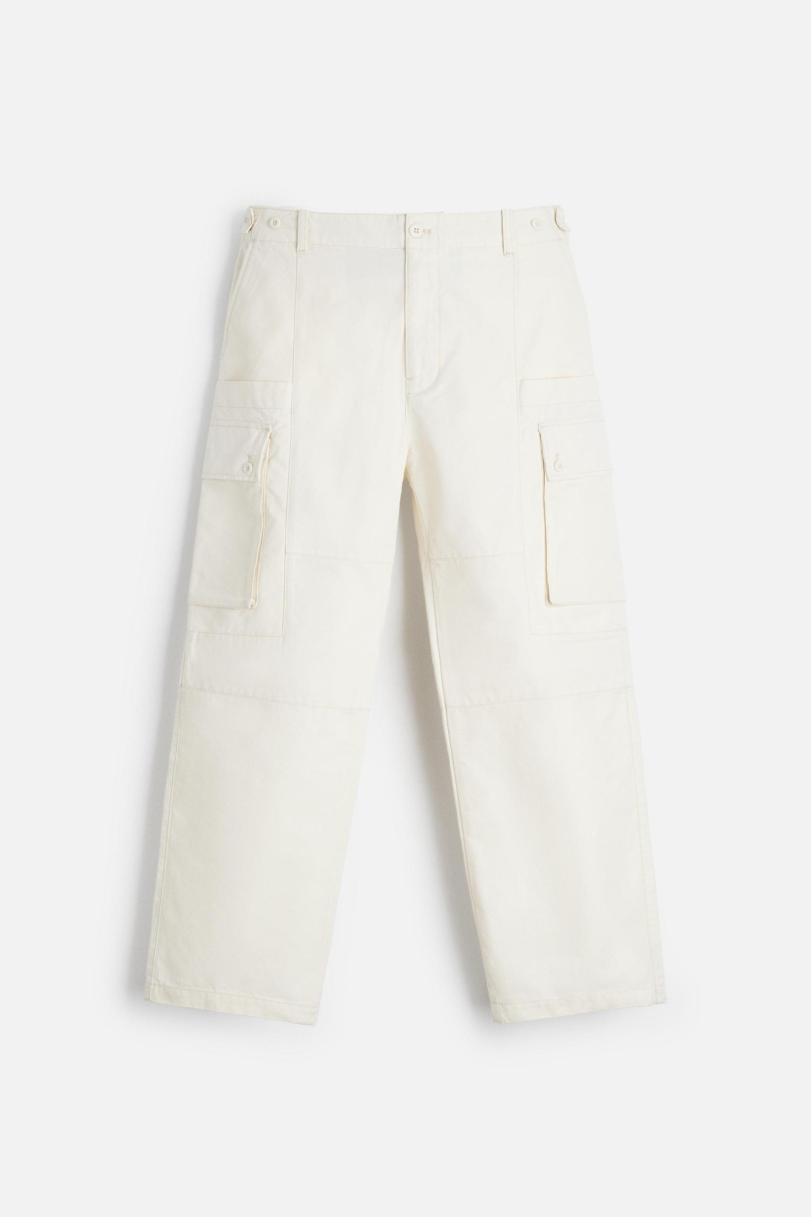 CANVAS CARGO PANTS Product Image
