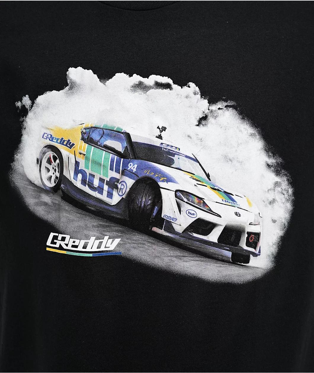 HUF x GReddy Performance Black T-Shirt Product Image
