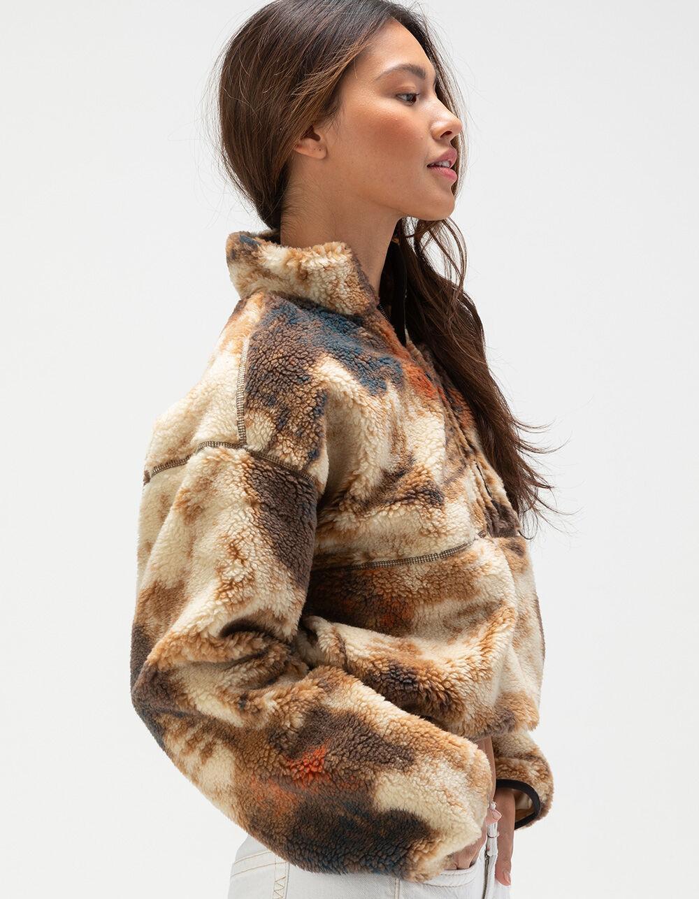 THE NORTH FACE Half Zip Womens Pullover - EMERALD Product Image
