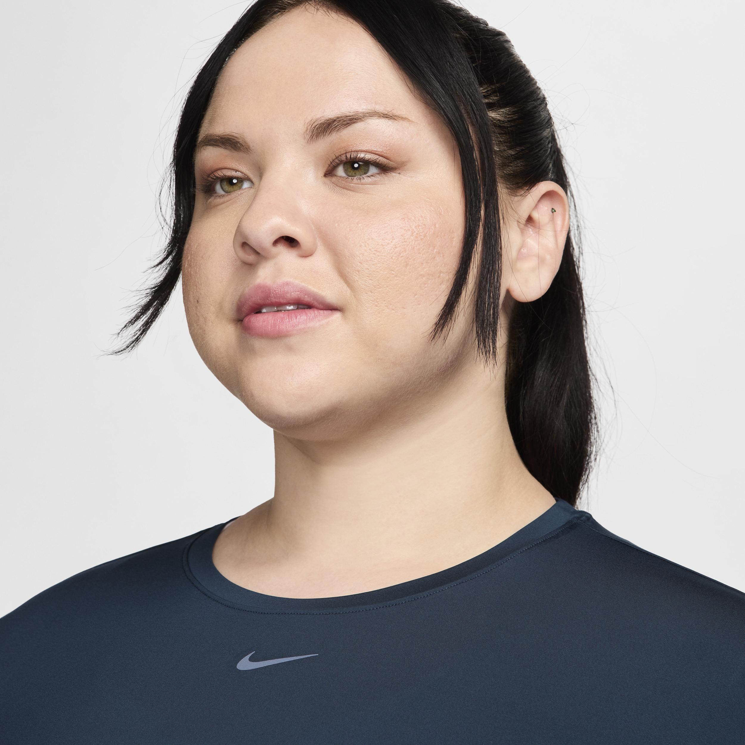 Nike One Classic Women's Dri-FIT Short-Sleeve Top (Plus Size) Product Image