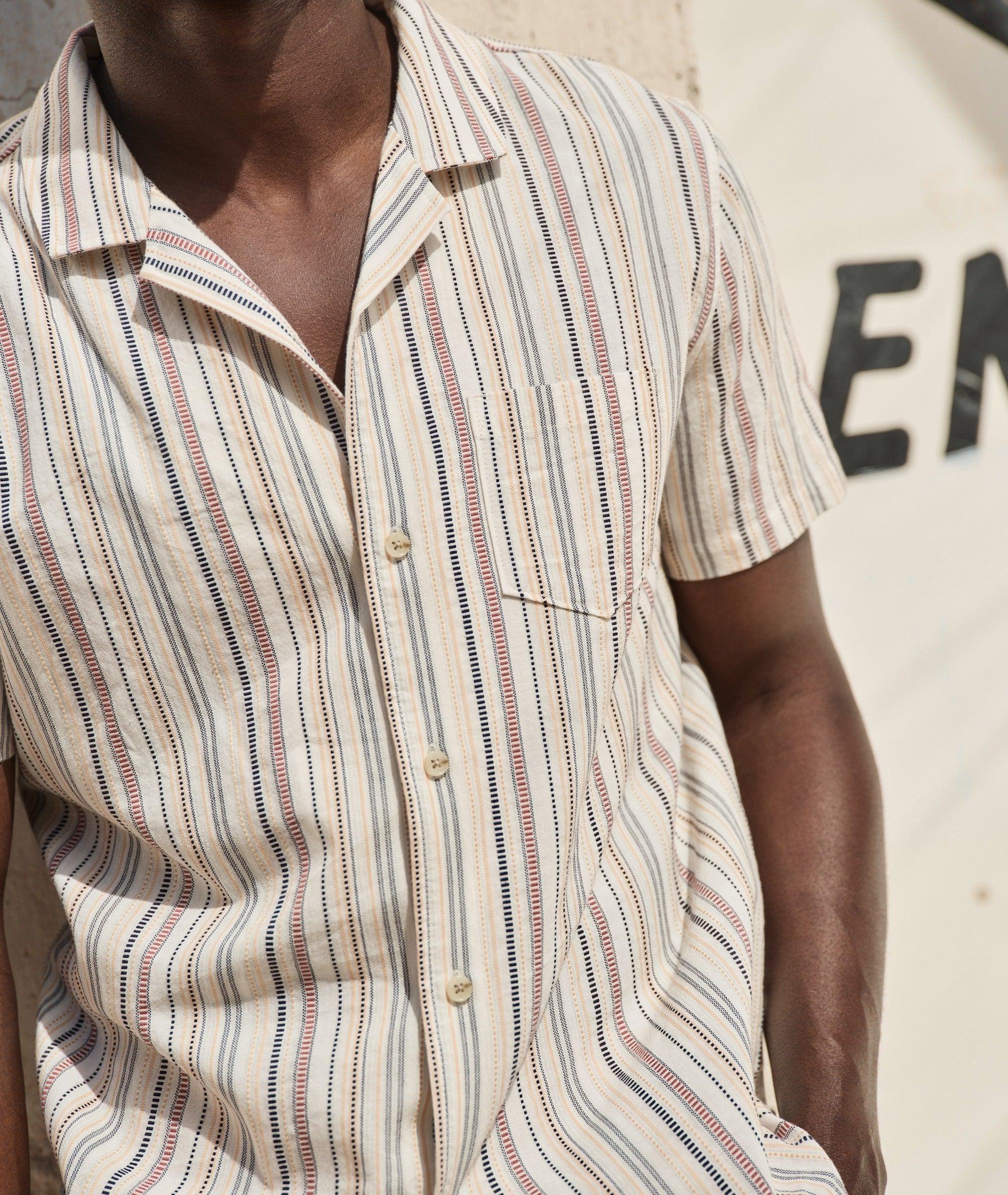 Stretch Selvage Short Sleeve Shirt Product Image
