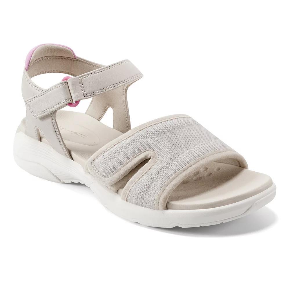 Easy Spirit Tayton Womens Quarter Strap Sandals Brown Product Image