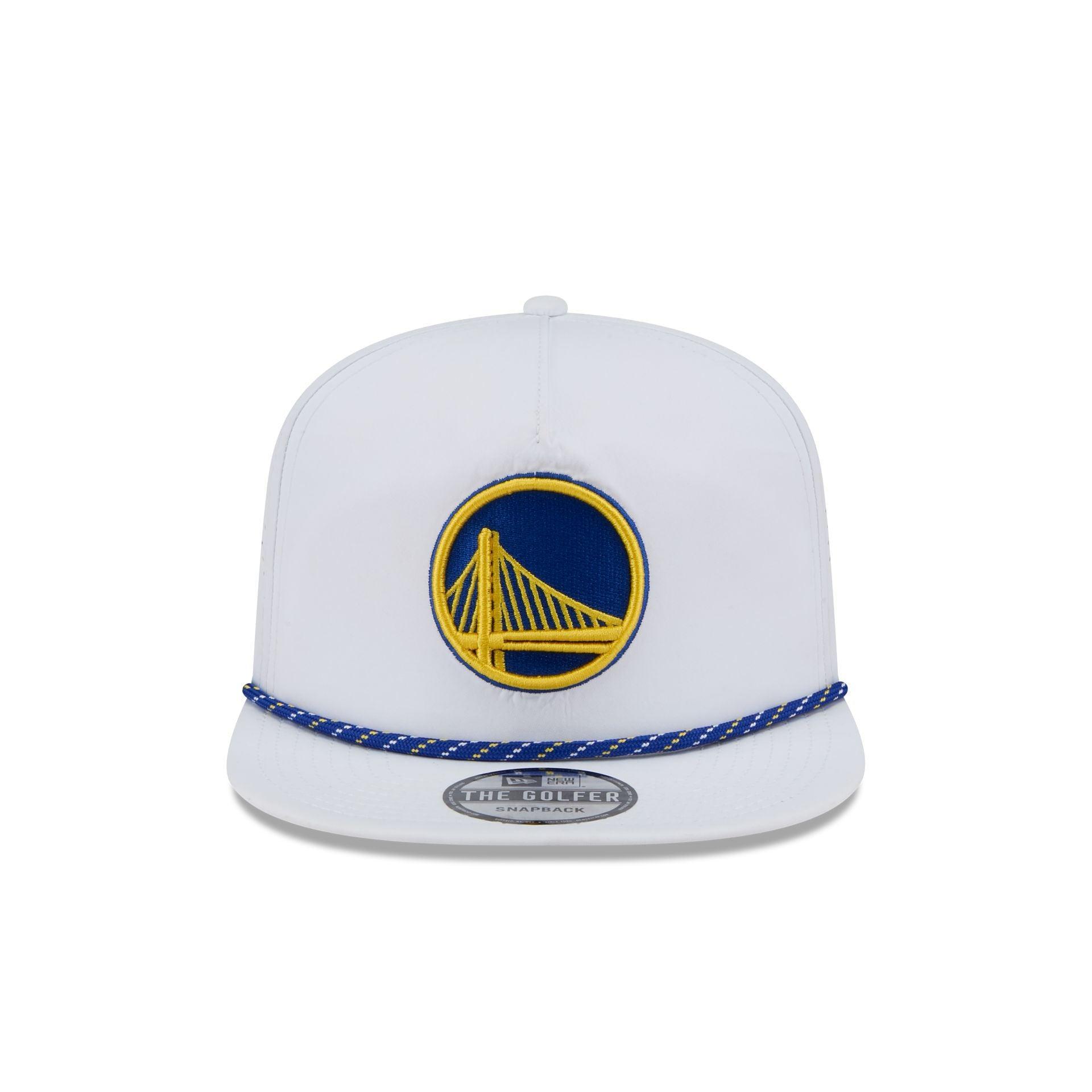 Golden State Warriors Optic White Performance Rope Golfer Hat Male Product Image