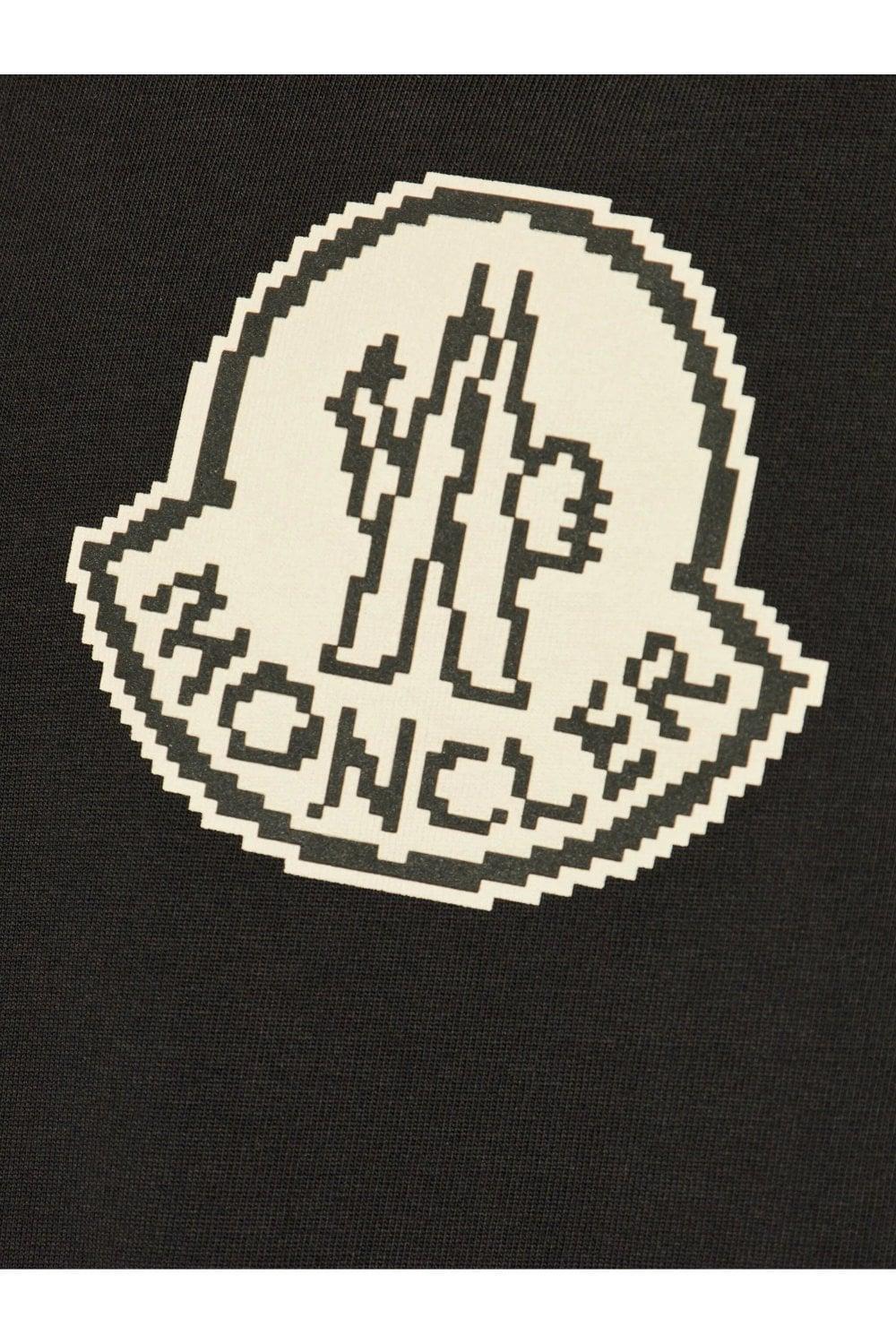 MONCLER Logo Cotton Jersey T-shirt In Multicolor Product Image