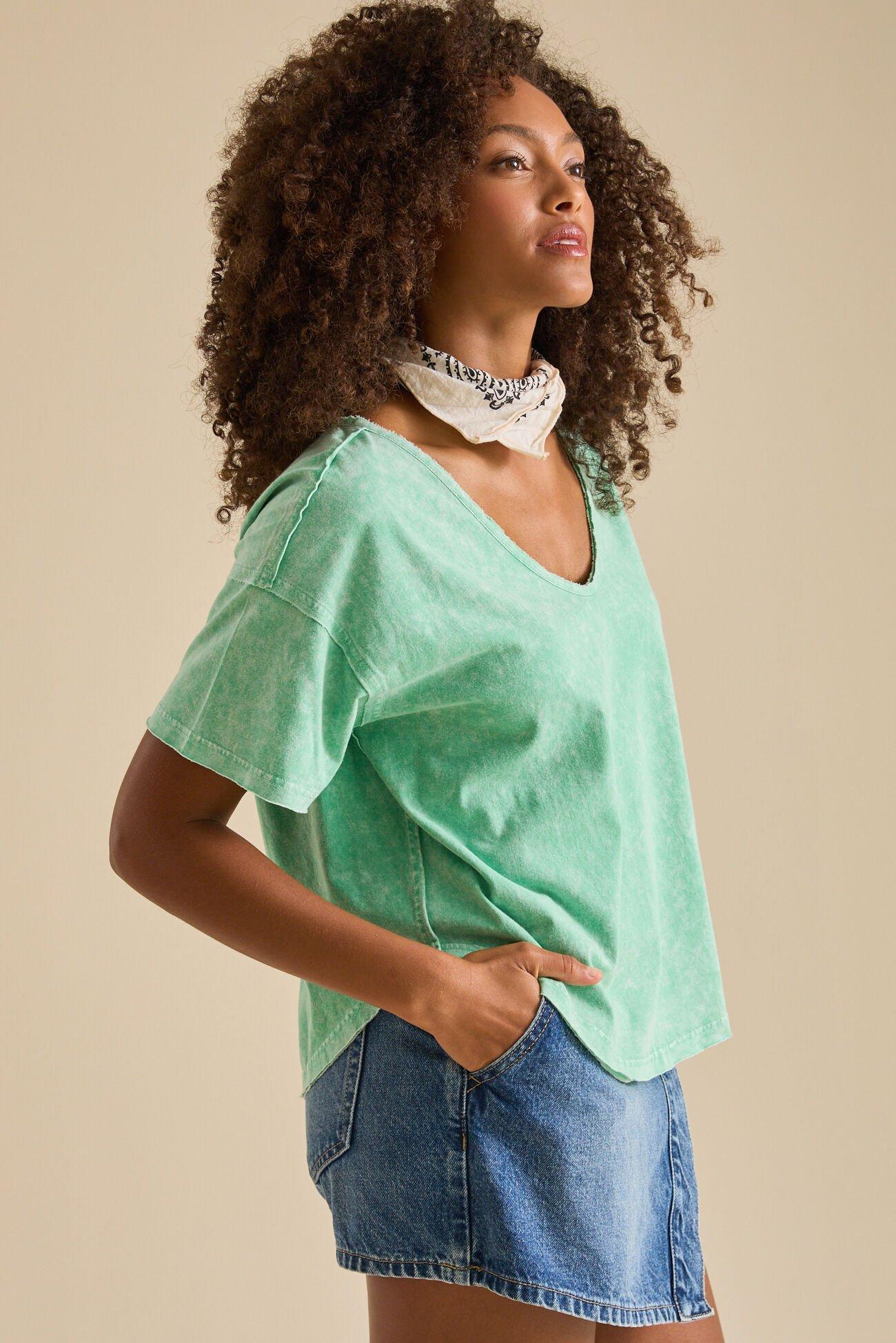 Autumn Mineral Wash Tee Product Image