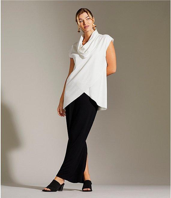 Bryn Walker French Terry Knit Long Pencil Skirt Product Image