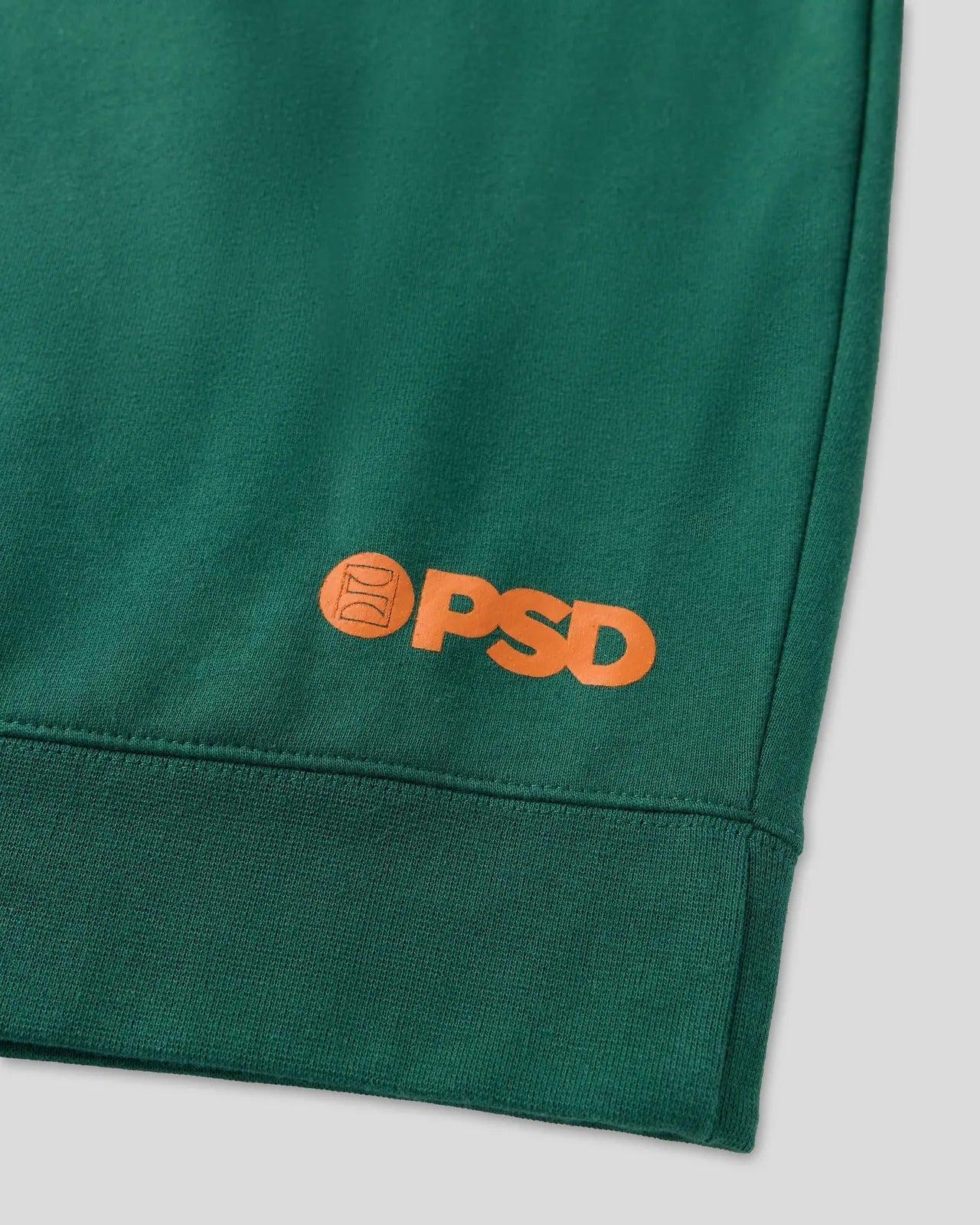 PSD Green Hoodie Male Product Image