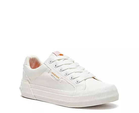 Rocket Dog Cheery Women's Sneakers, Size: 9, White Mesh Product Image