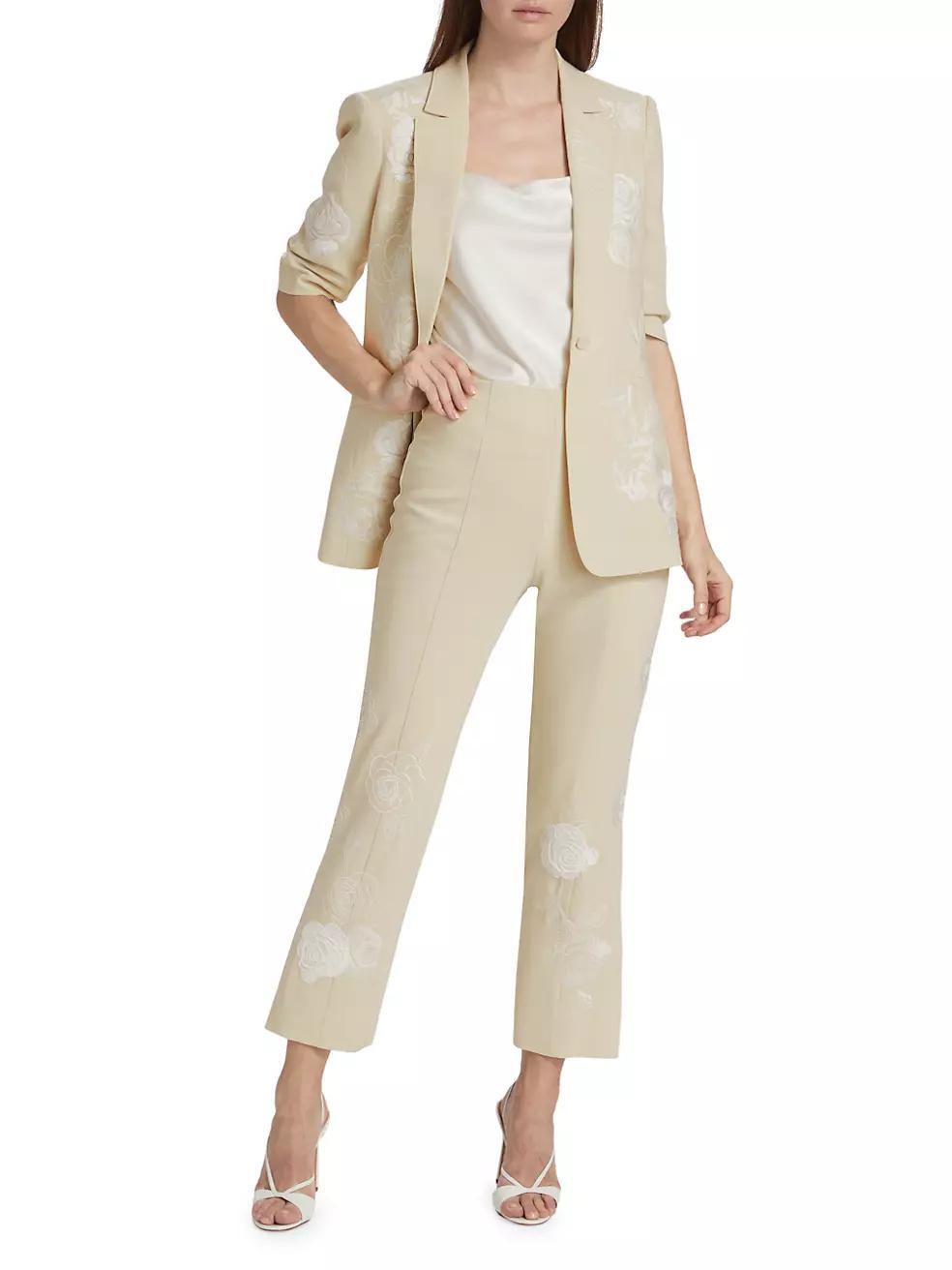 Brianne Floating Roses Pants Product Image