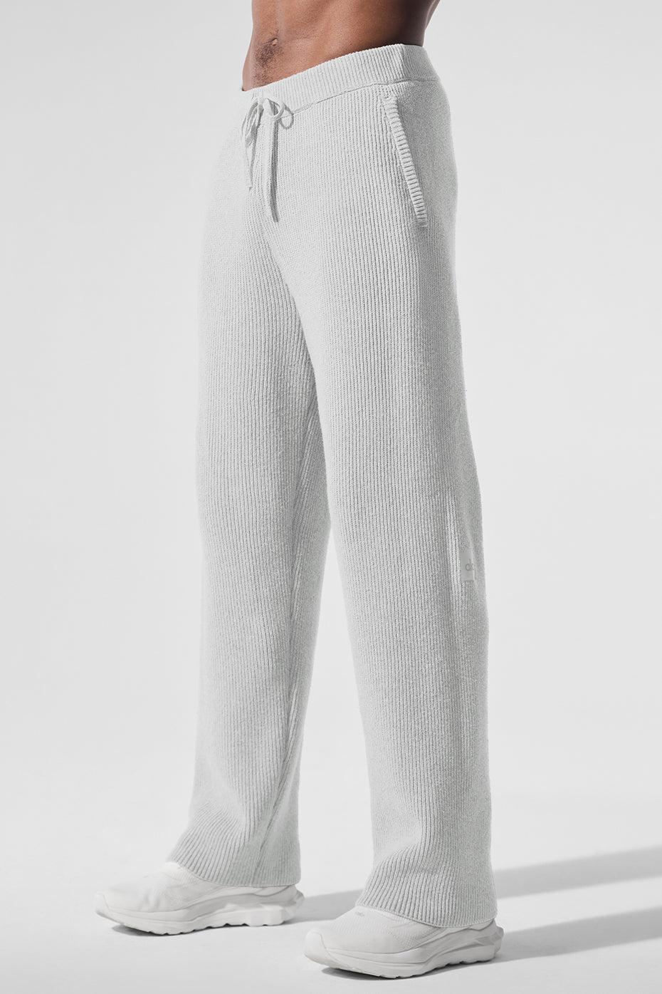 Domain Rib Knit Sweatpant - Athletic Heather Grey Male Product Image