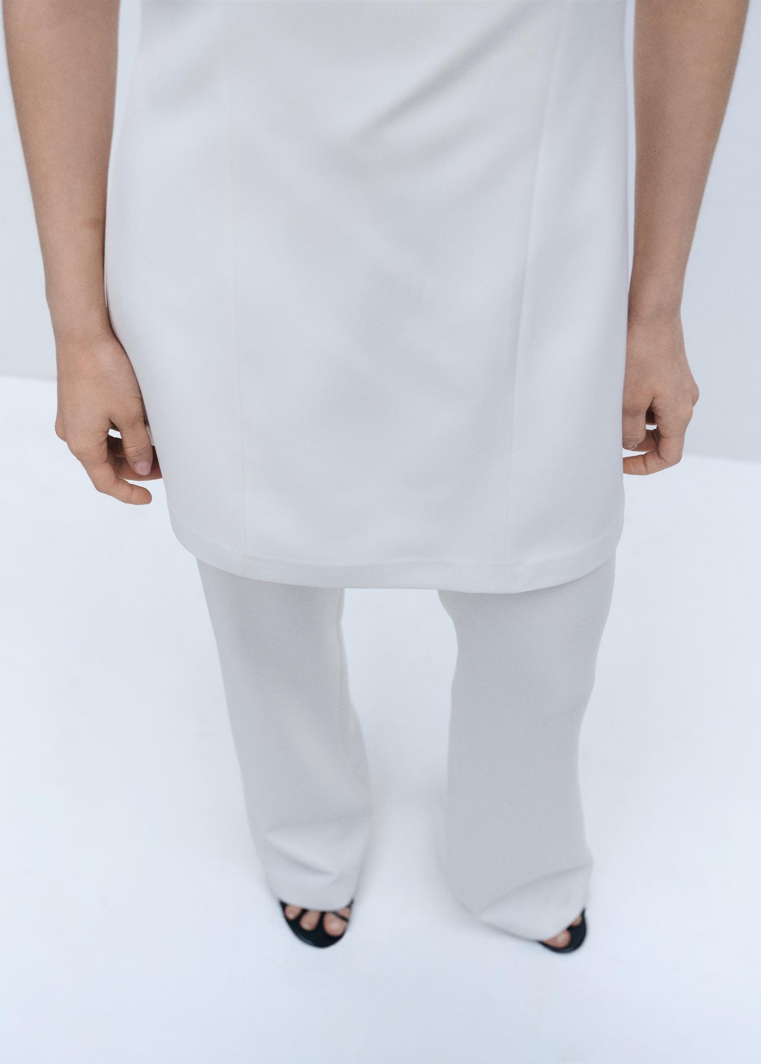 Combined strapless jumpsuit - Women | MANGO USA Product Image