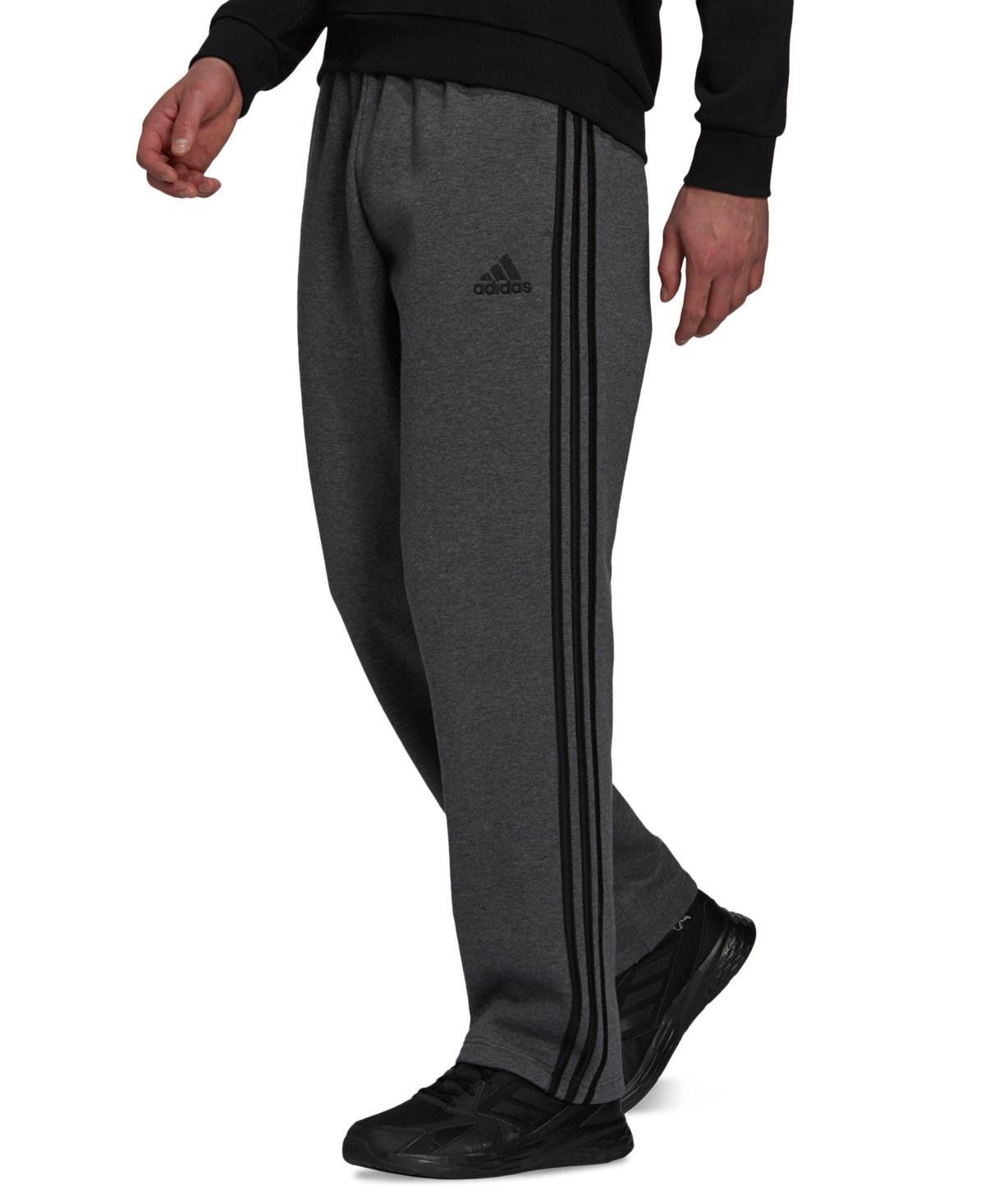 adidas Mens Fleece Track Pants - Black Product Image