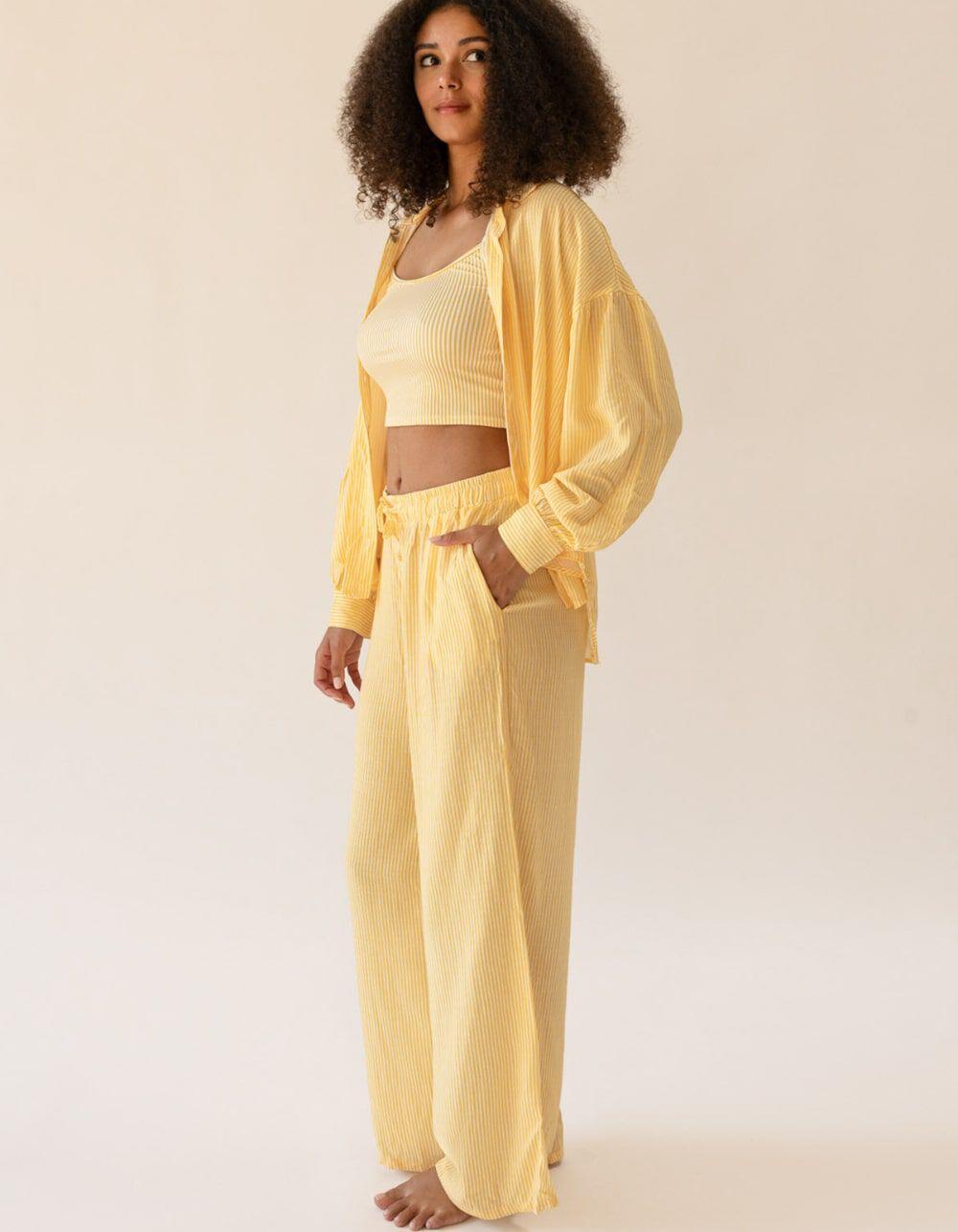DIPPIN' DAISY'S Dolce Notte Lounge Pants - BEIGE Product Image