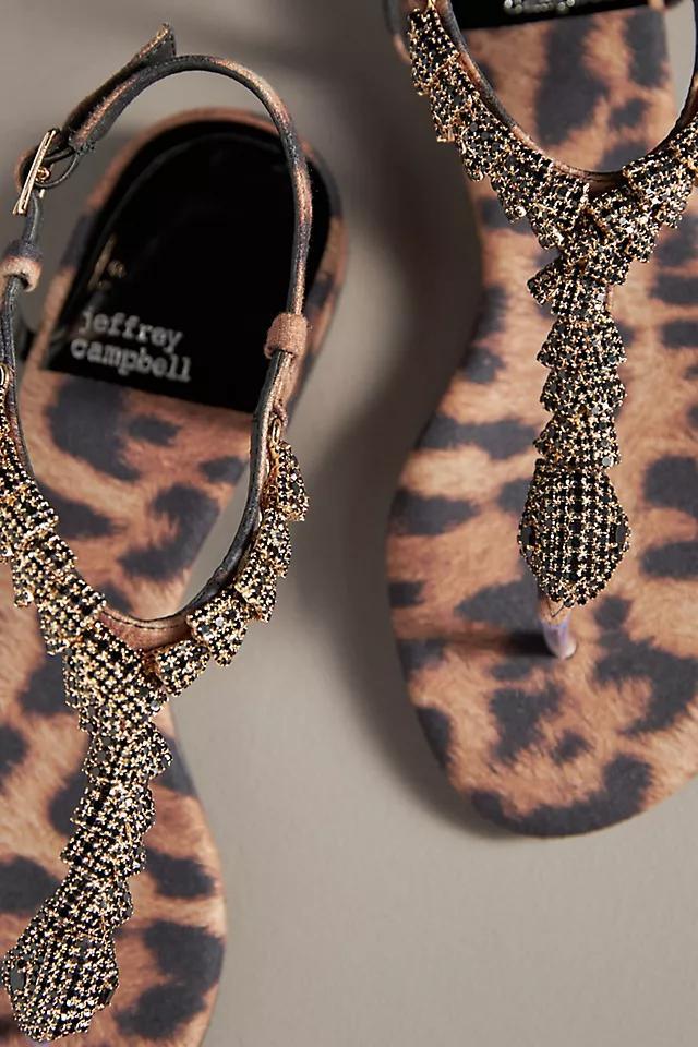 Jeffrey Campbell Animal Jewel Sandals Product Image