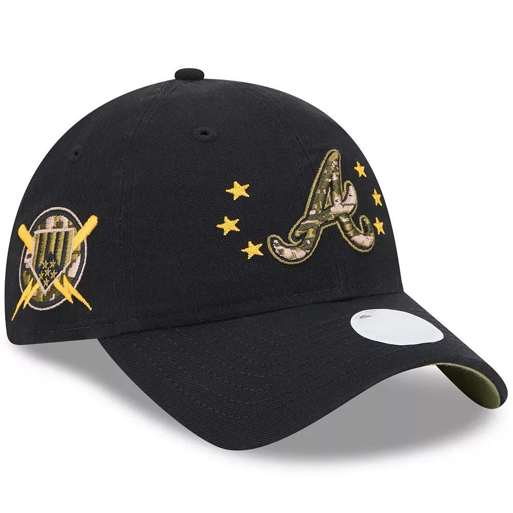 Women's New Era  Black Colorado Rockies 2024 Armed Forces Day 9TWENTY Adjustable Hat Product Image