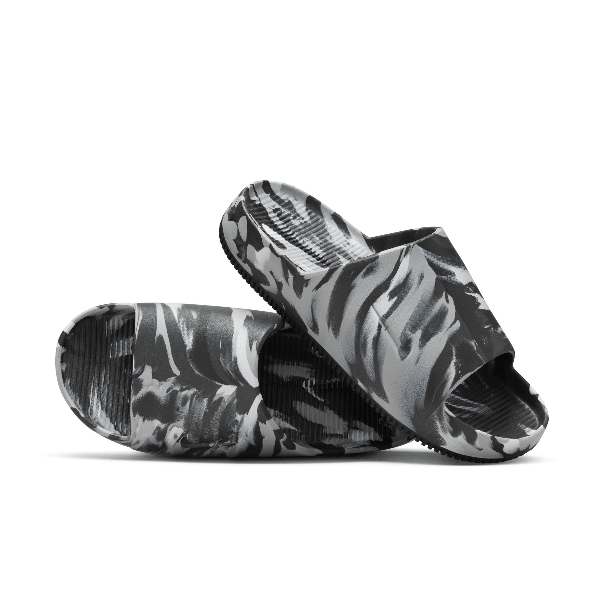 Nike Mens Calm Marbled Slide Sandals from Finish Line Product Image