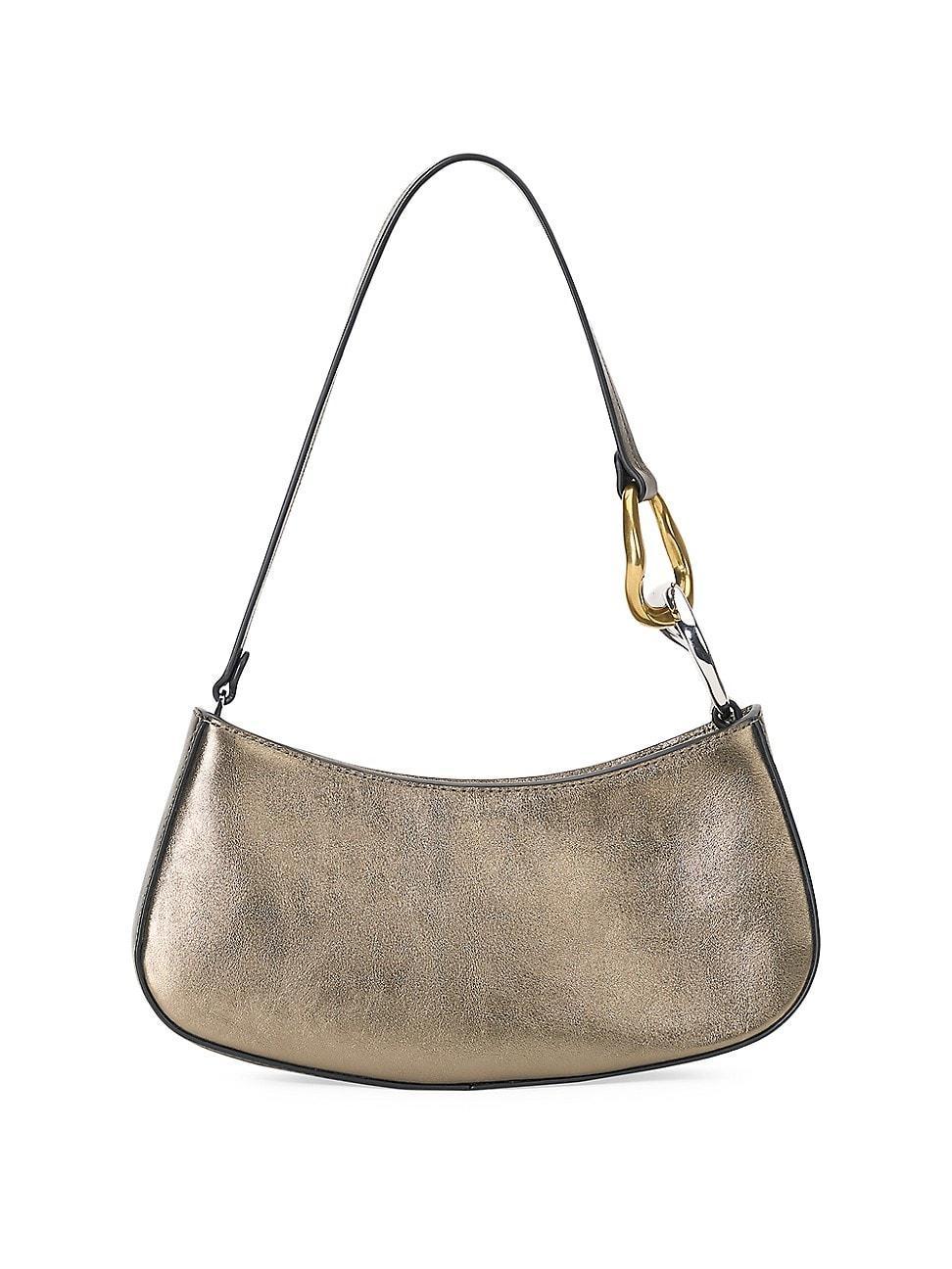Staud Ollie Leather Shoulder Bag Product Image