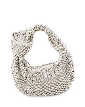 Bottega Veneta Mini Jodie Intrecciato Leather & Crystal Bag Product Image