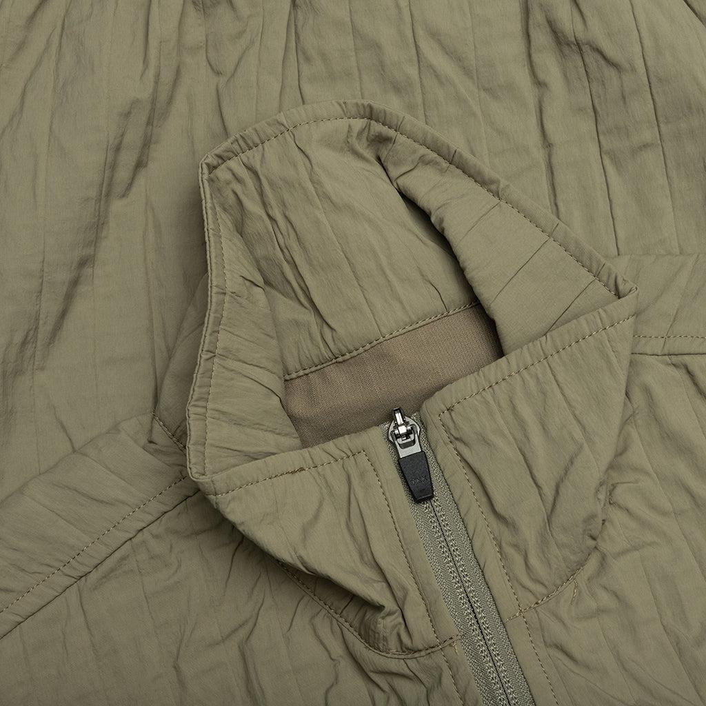 Rescue Pleated Track Jacket - Olive Male Product Image