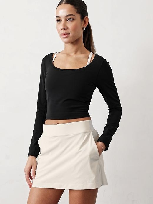 Brooklyn Mid Rise 13 1/2" Skort Product Image