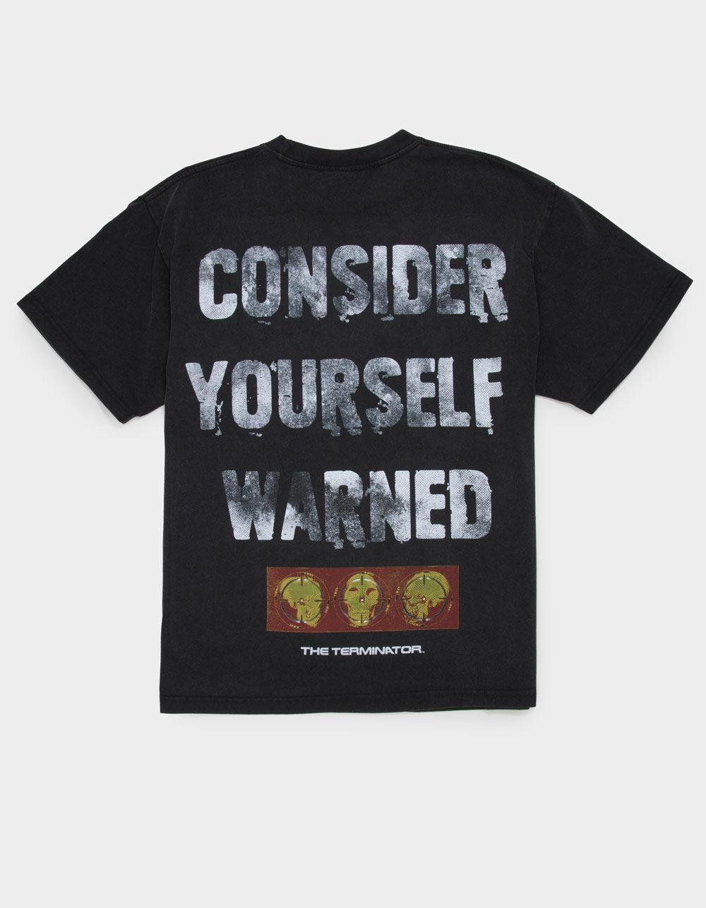 TERMINATOR Mens Boxy Tee - WASHED BLACK Product Image