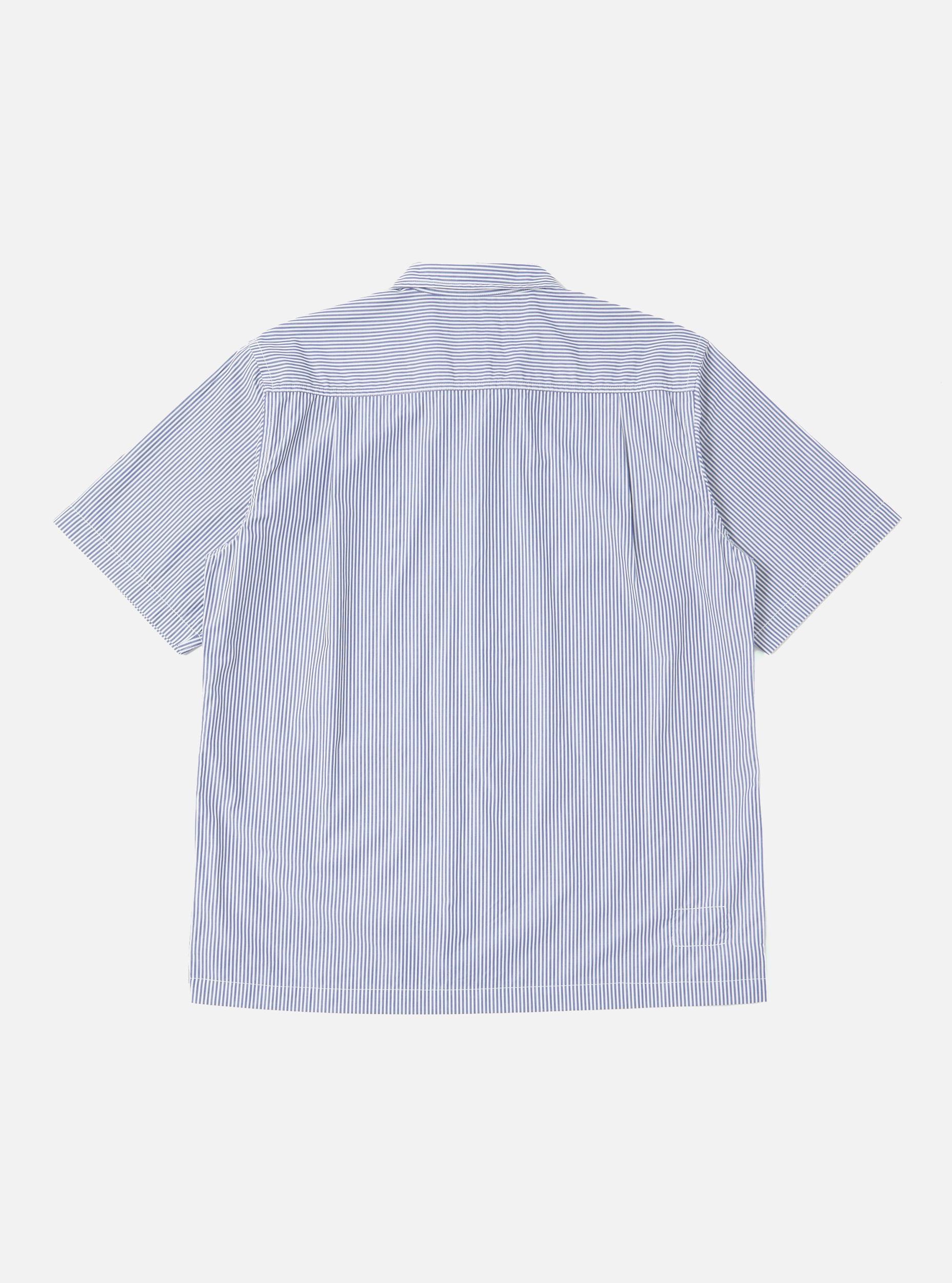 Navy Classic Stripe Short Pyjama Set Product Image