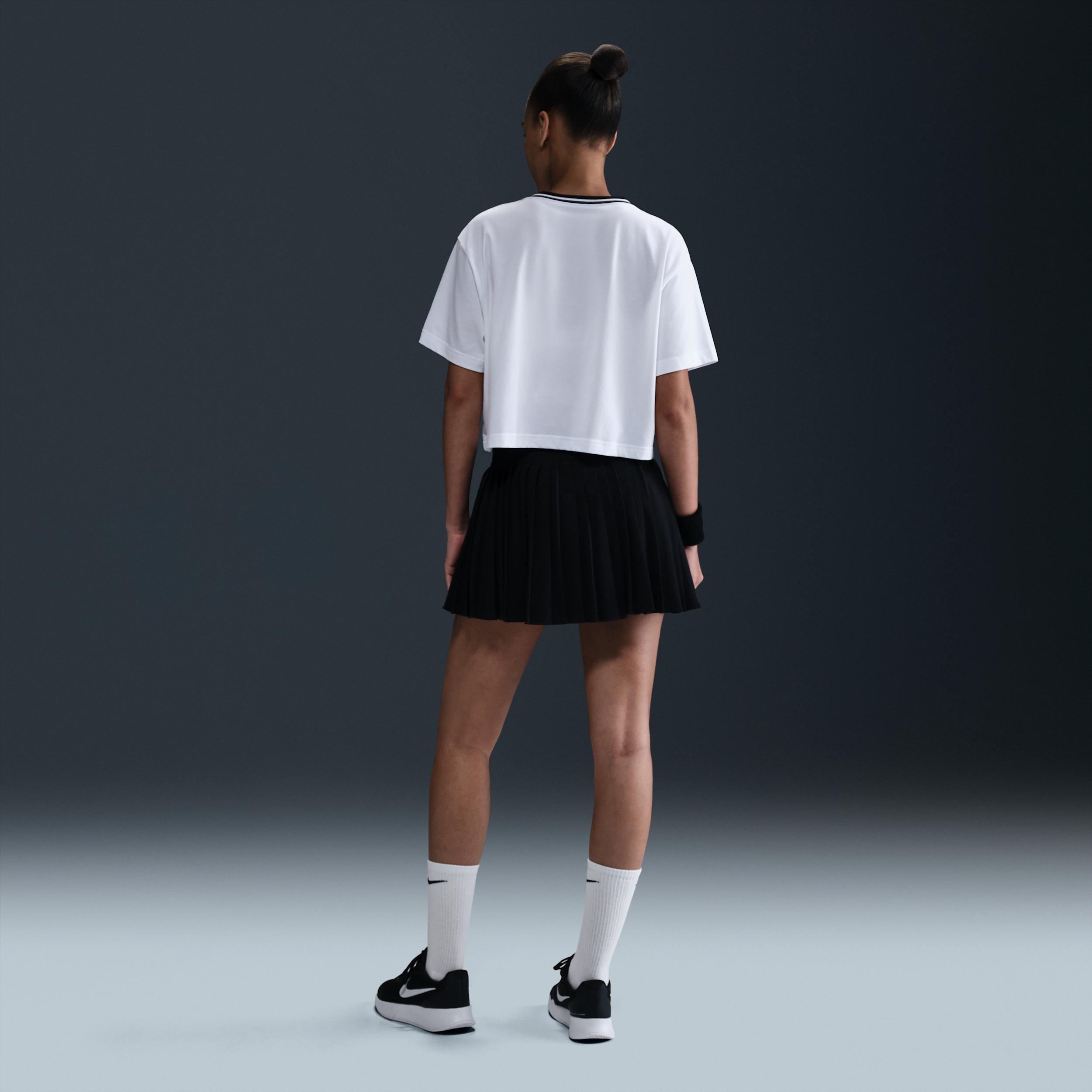 Nike Heritage Women's Dri-FIT Short-Sleeve Cropped T-Shirt Product Image
