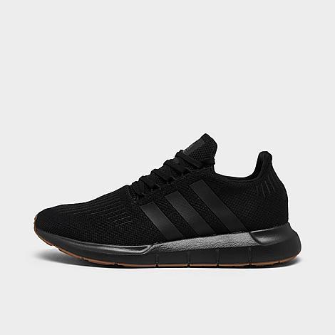 adidas Swift Run 1.0 Men's Casual Running Shoes, Size: 8.5, Black Black Gum Product Image