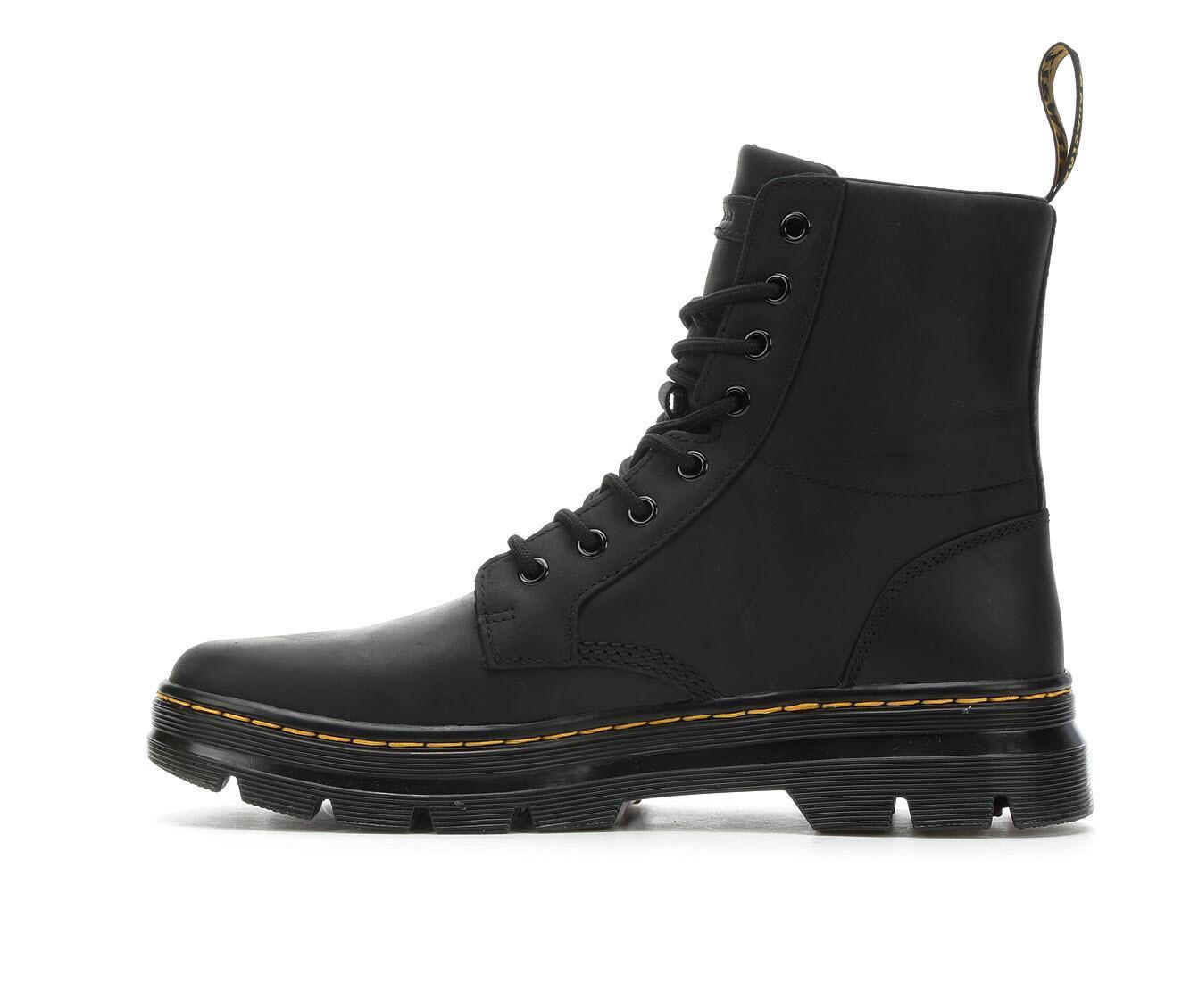Men's Dr. Martens Combs Leather Combat Boots Product Image