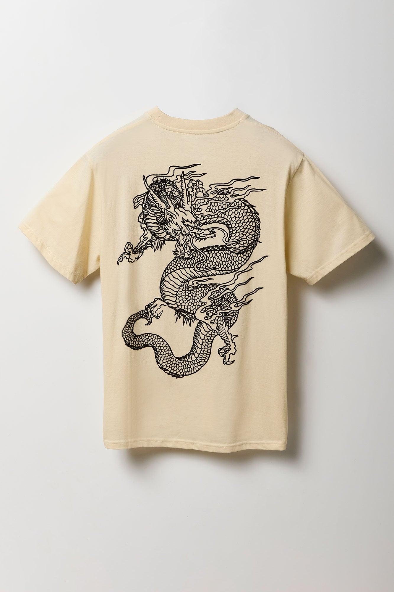 Dragon Graphic T-Shirt Male Product Image