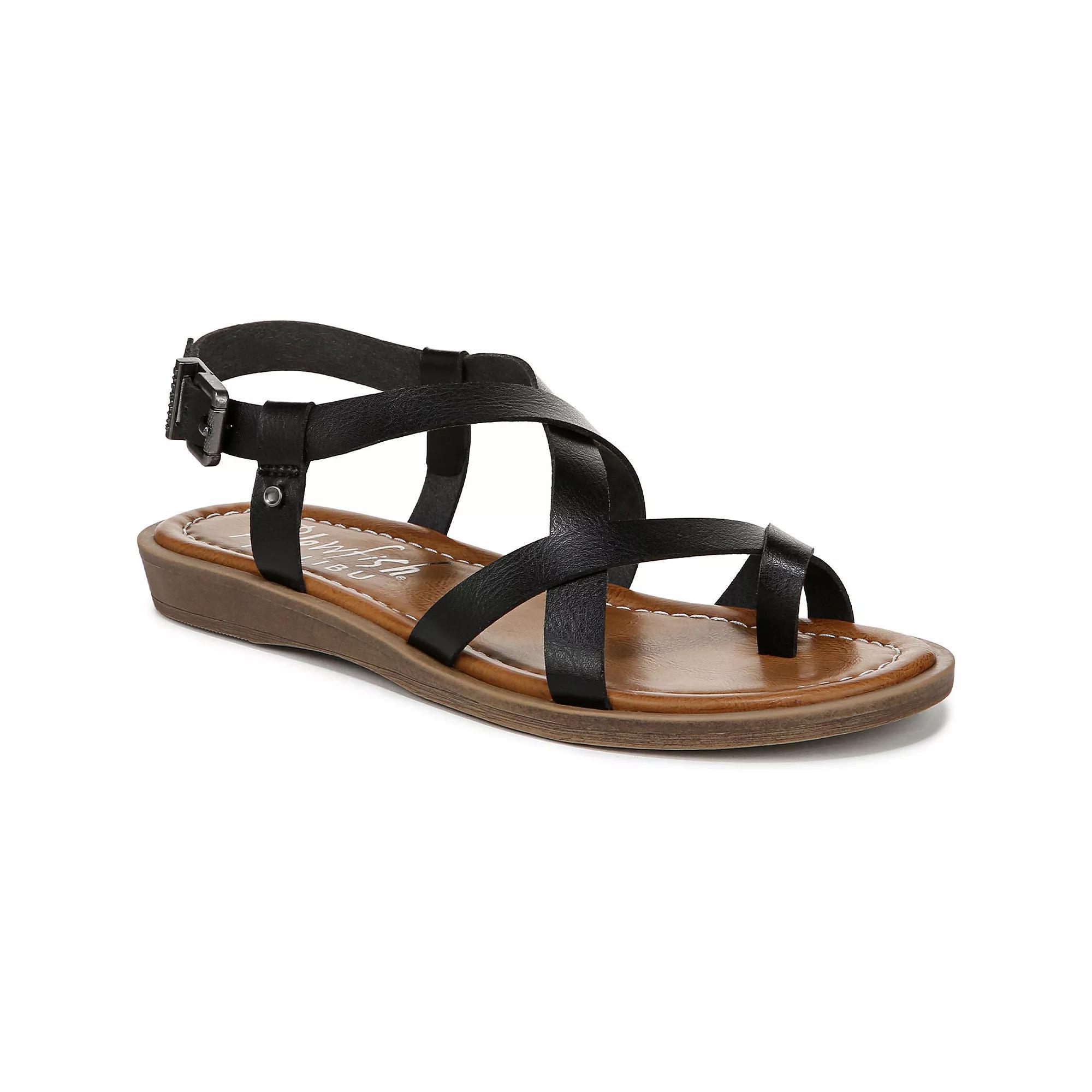 Blowfish Malibu Devon 3 Women's Strappy Sandals, Size: 8, Black Product Image