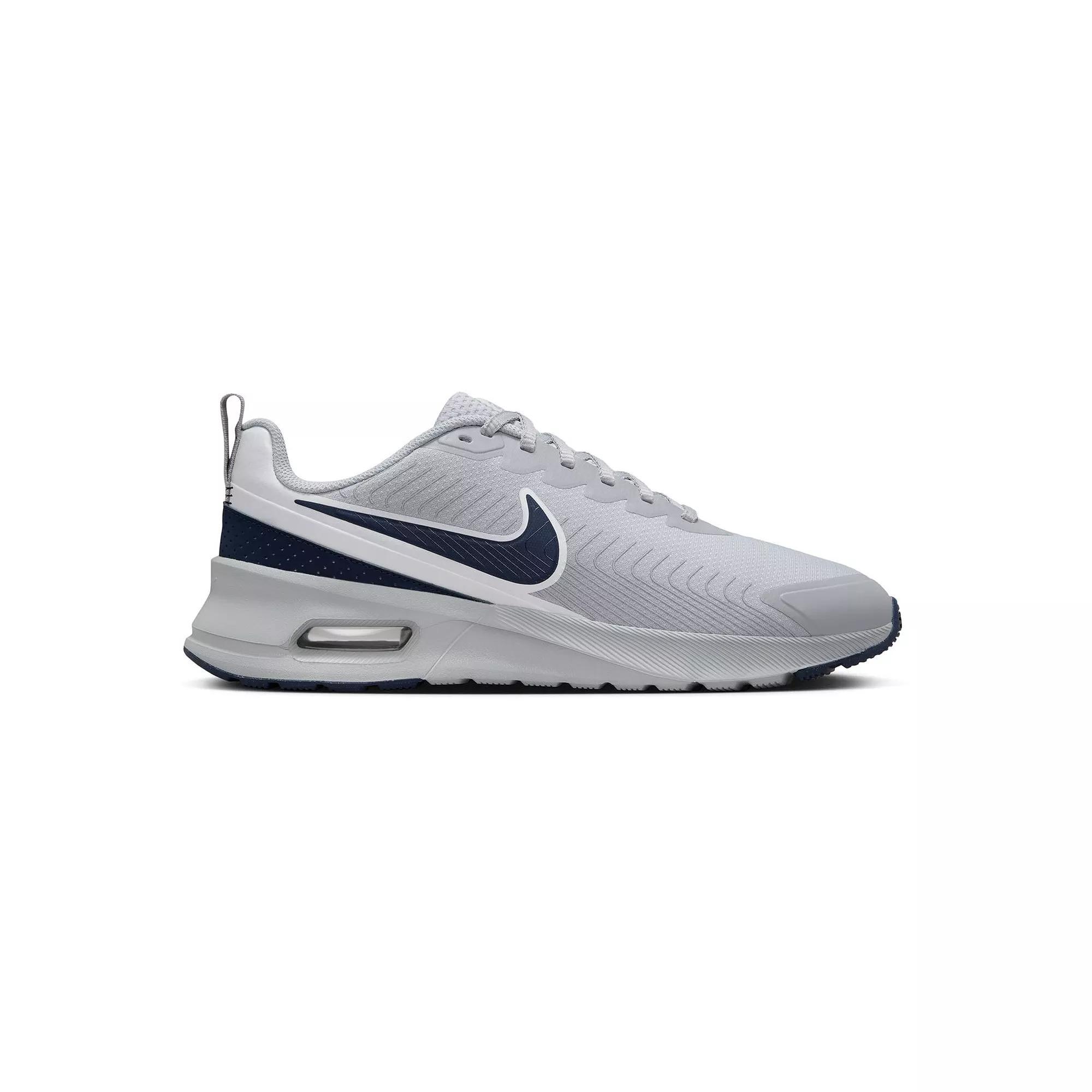 Nike Air Max Nuaxis Men's Running Shoes, Size: 9, Grey Gray White Product Image