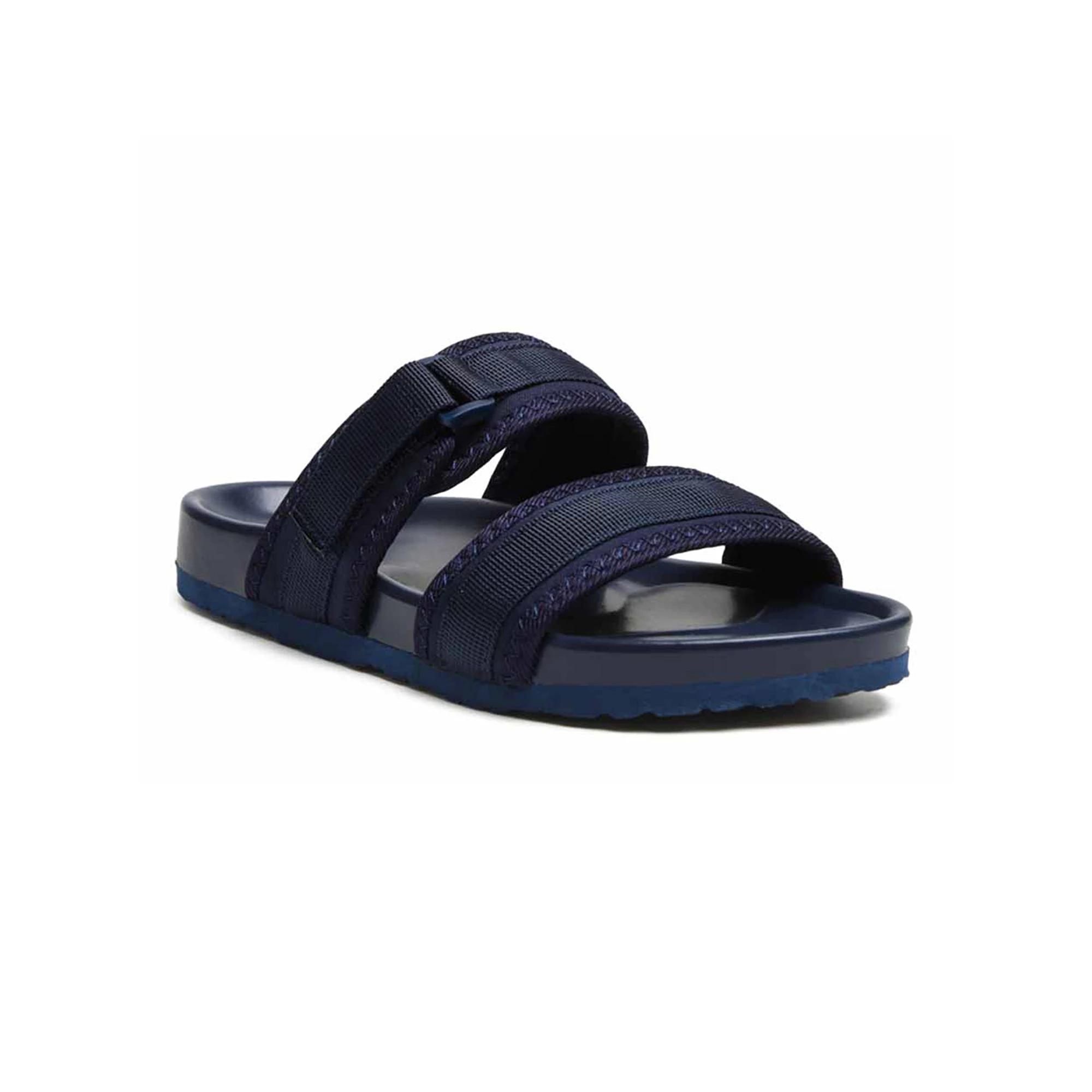 London Rag Women's Nautic Casual Platform Slide Sandals, Size: 5, Blue Product Image