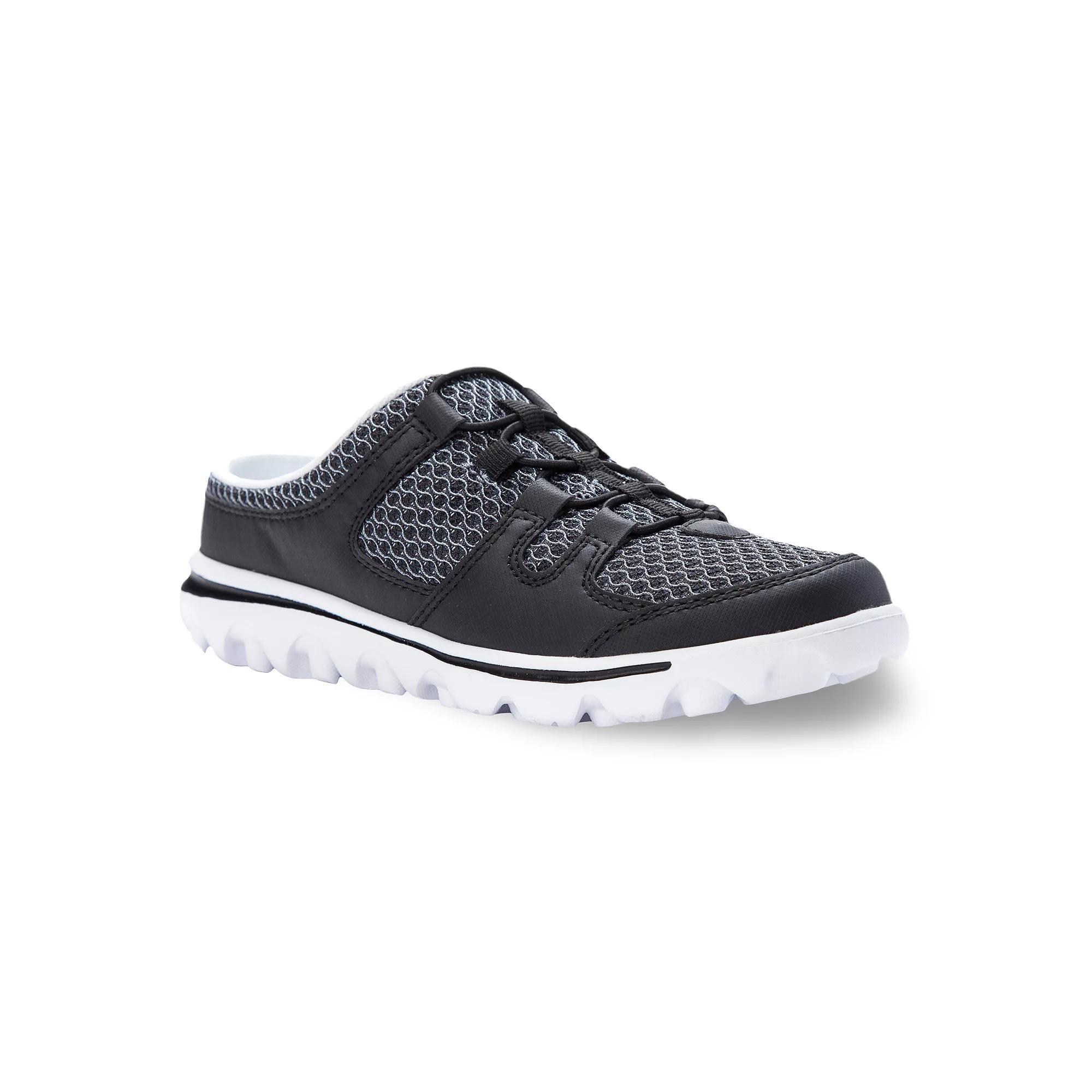 Propet TravelActiv Women's Slide Sneakers, Size: 9.5 XW, Black Product Image