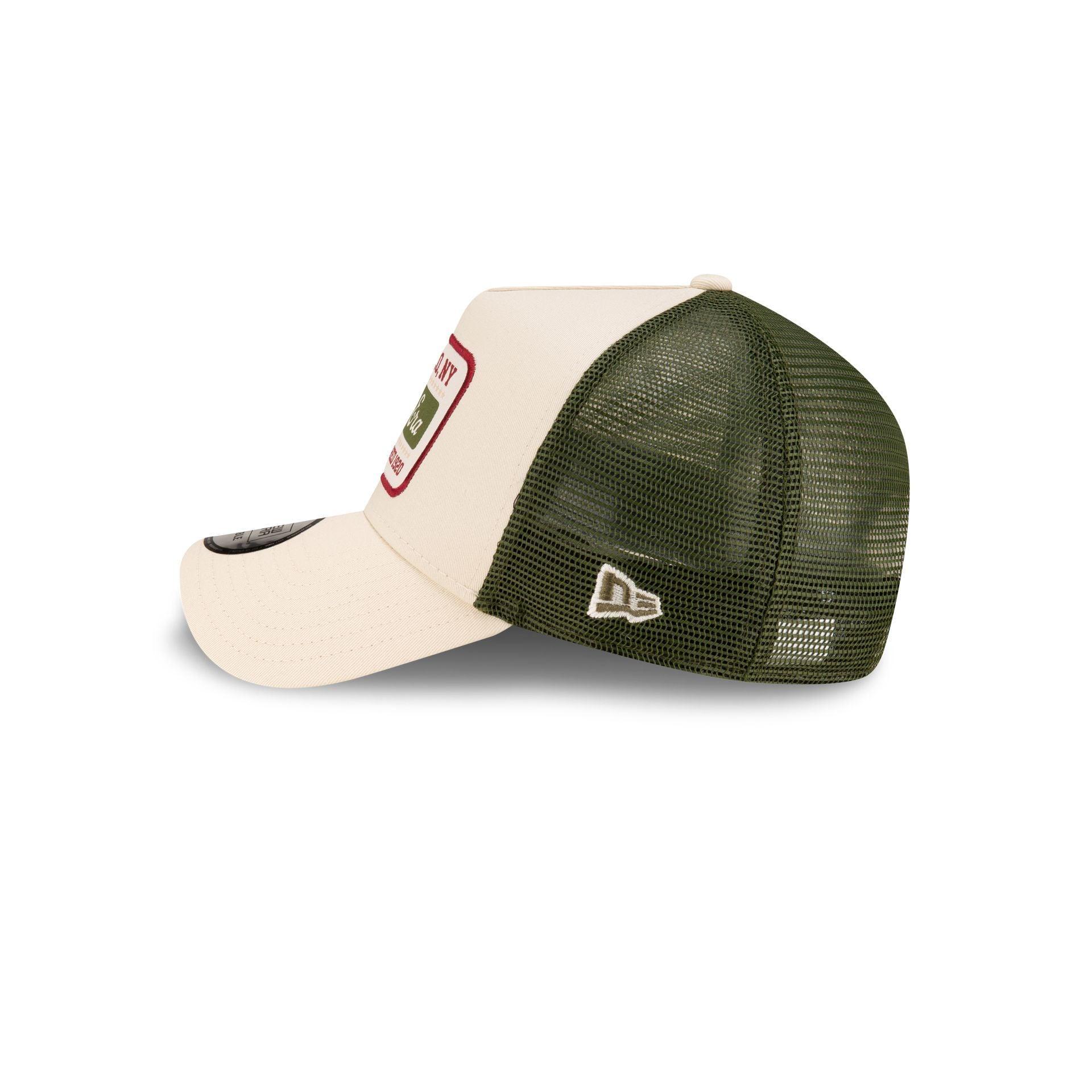 New Era Buffalo White 9FORTY A-Frame Snapback Hat Male Product Image