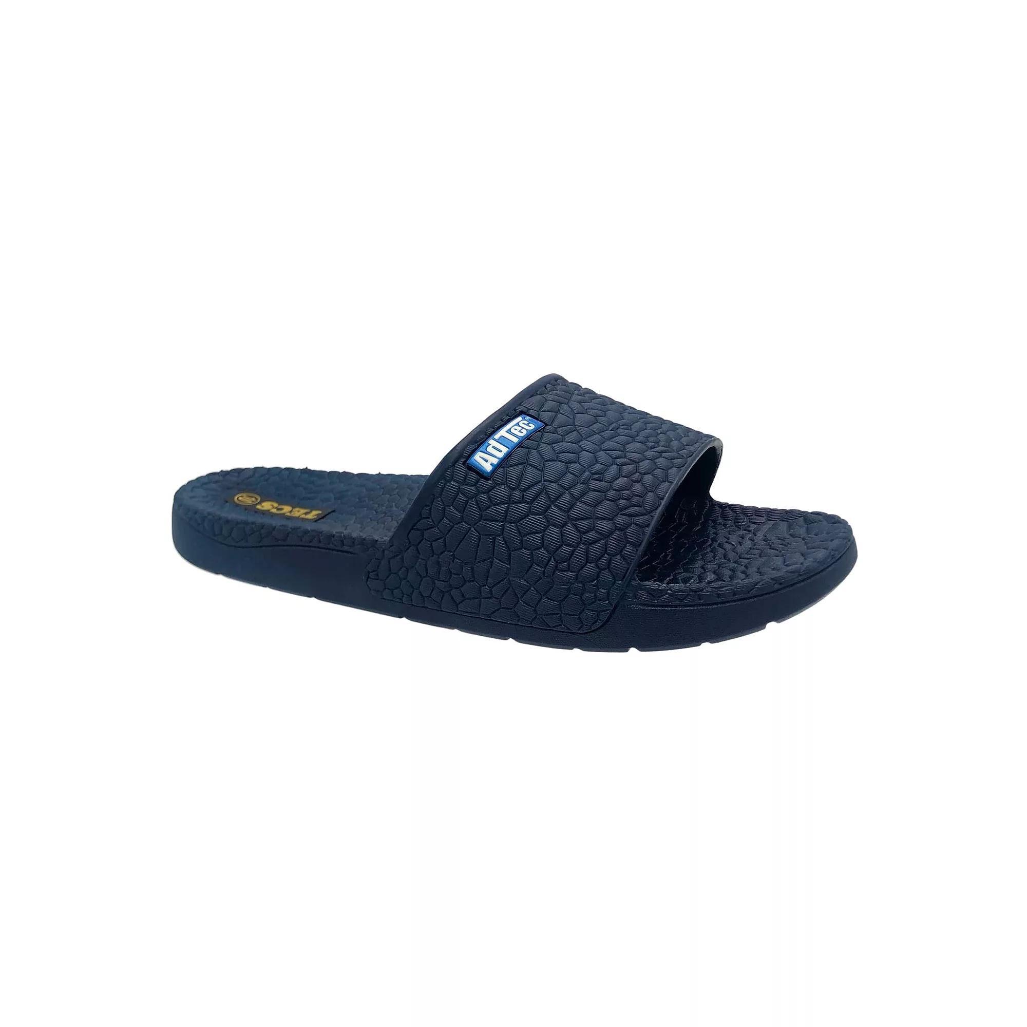 AdTec Navy Pebble Men's Sandals, Size: 9, Blue Product Image