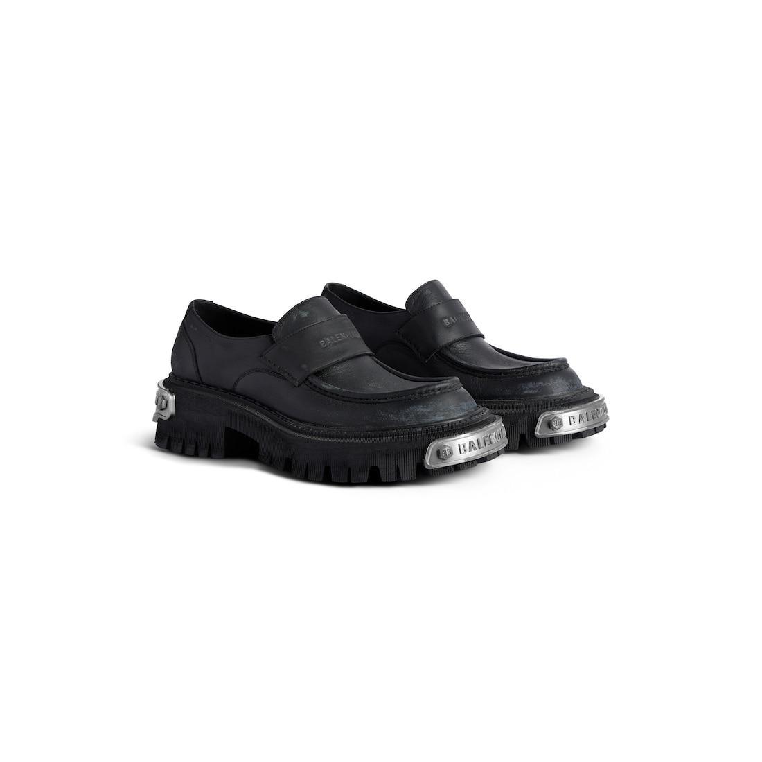 Women's Tractor Loafer  in Black Product Image