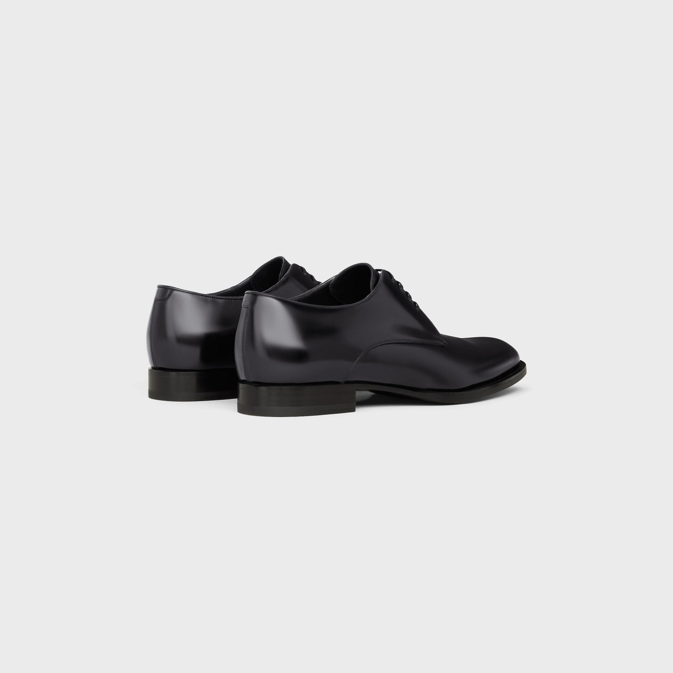 CELINE TUXEDO DERBY in POLISHED BULL Product Image