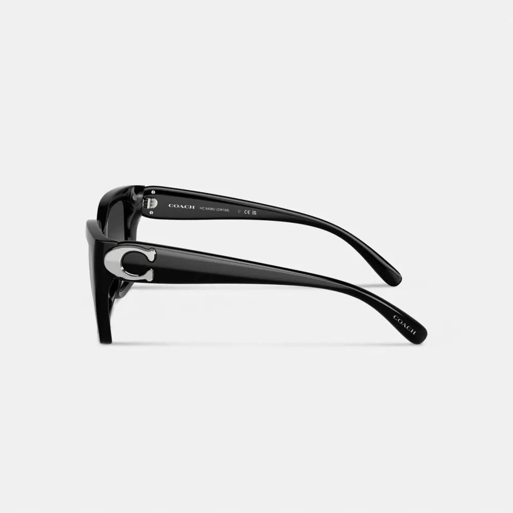 Maxi Sculpted C Square Cat Eye Sunglasses Product Image