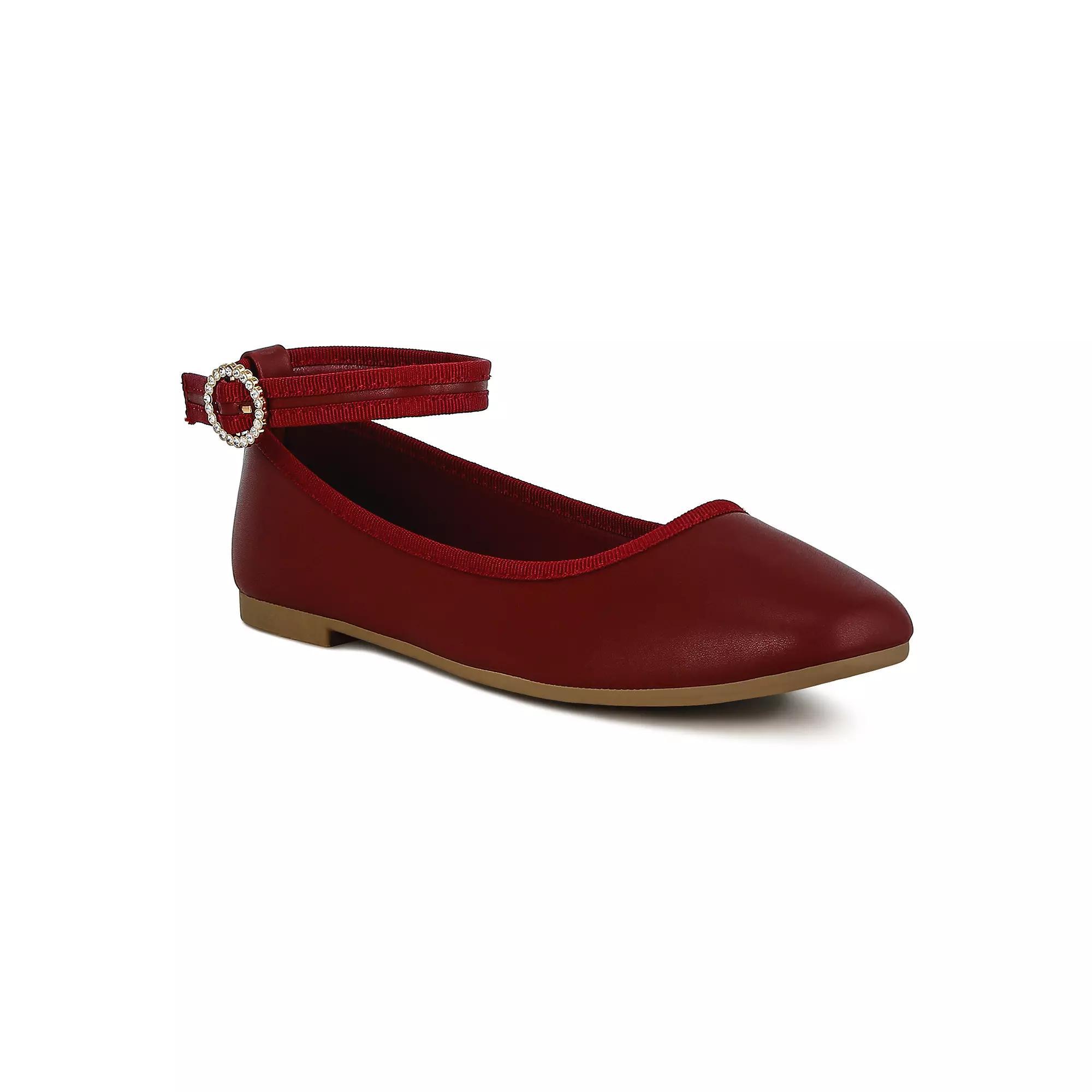 London Rag Danseur Womens Ballet Flats Red Product Image