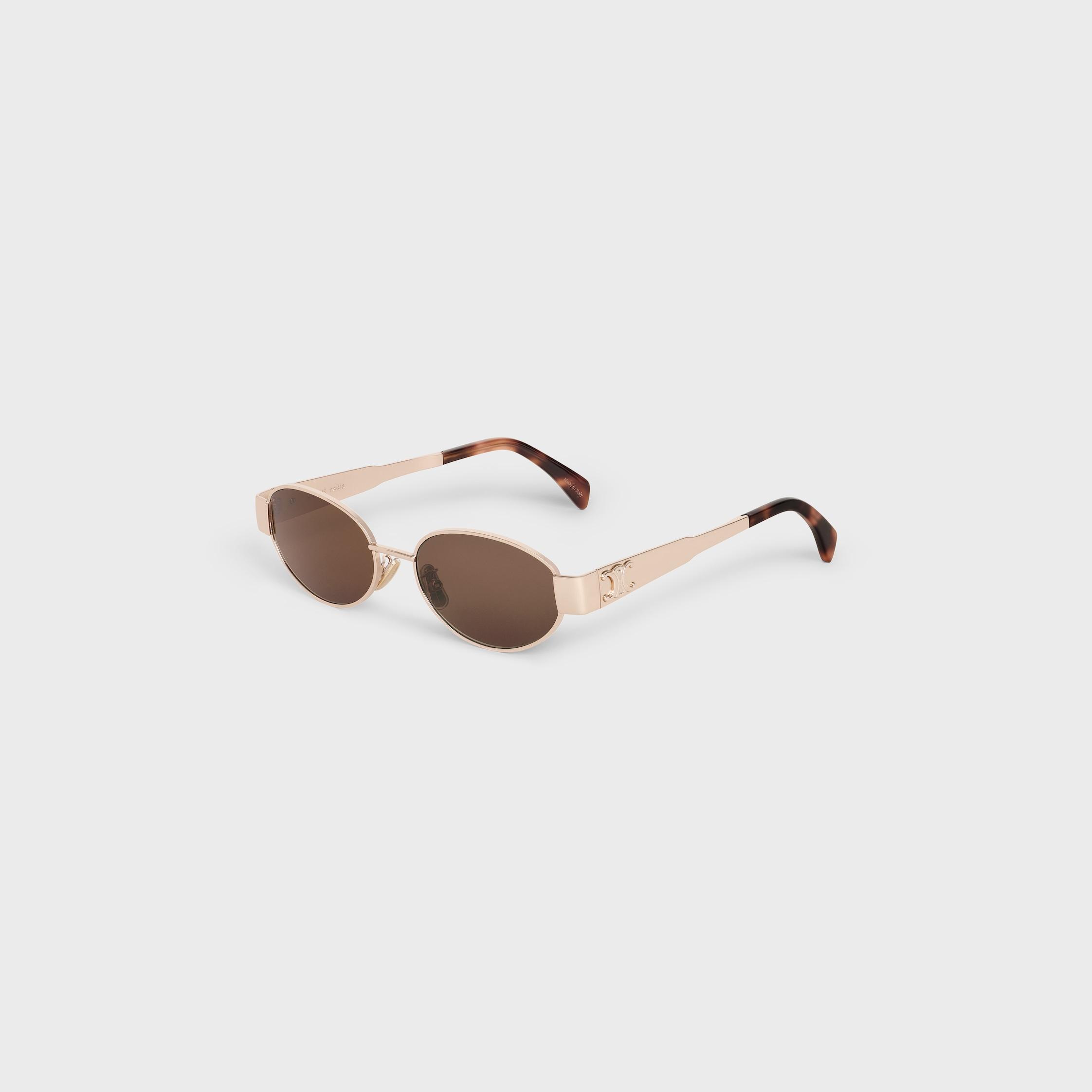 Triomphe Metal 01 Sunglasses in Metal Product Image