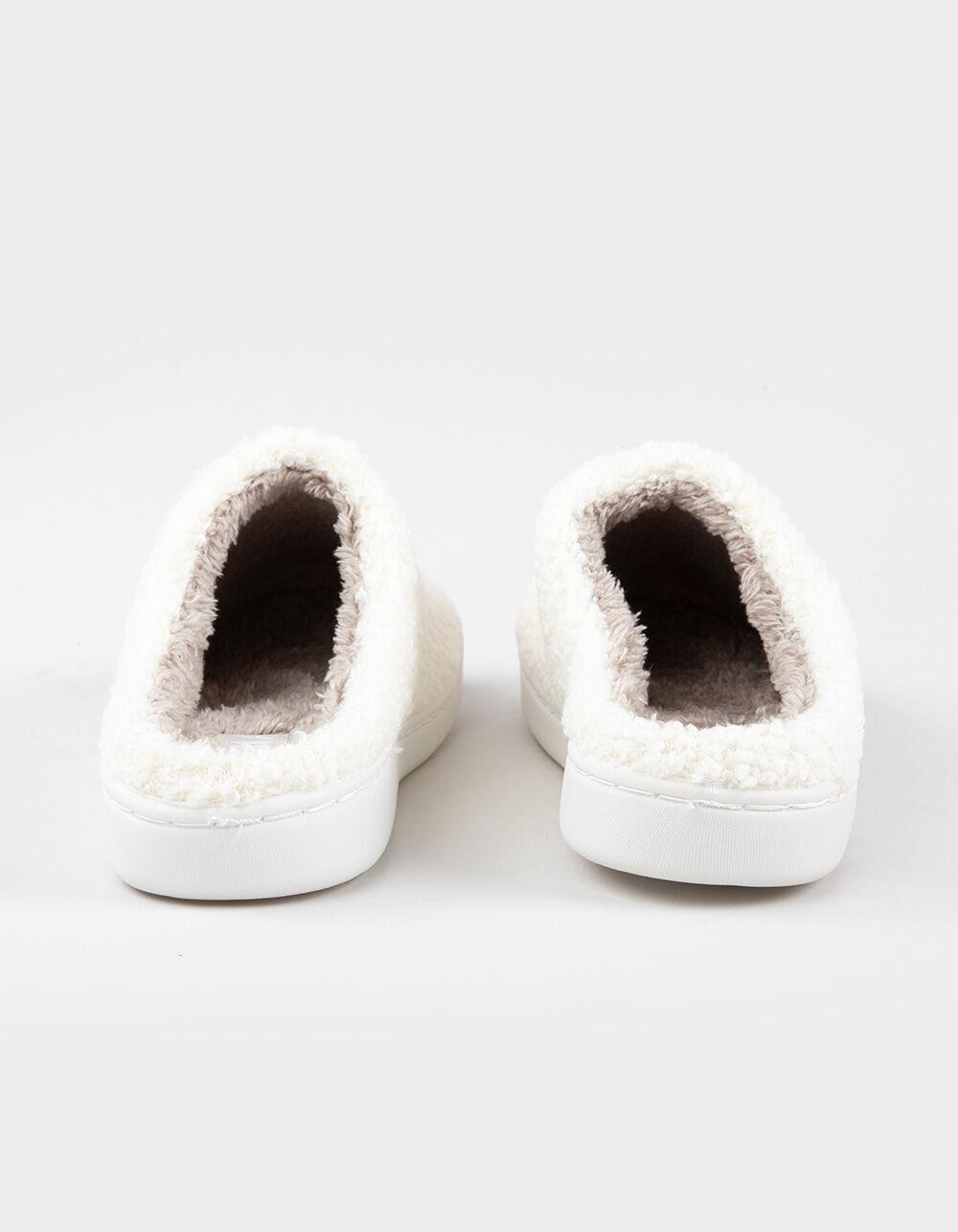 MIA Cozi Happy Face Womens Clog Slippers - WHT/PNK Product Image
