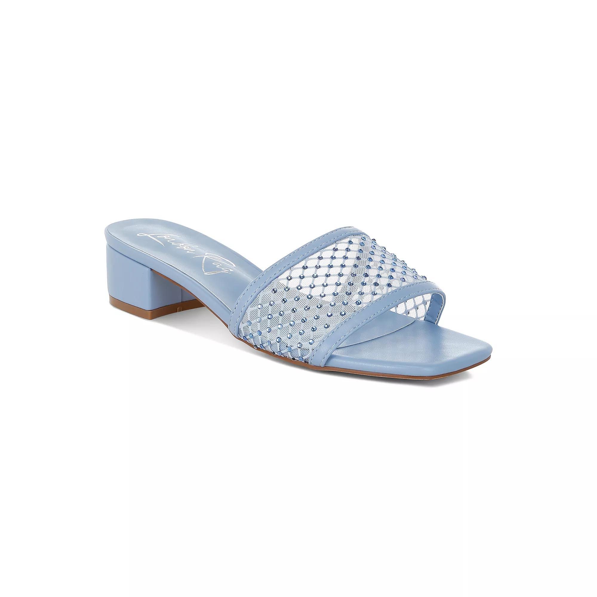 London Rag Kenzia Women's Sandals, Size: 10, Blue Product Image