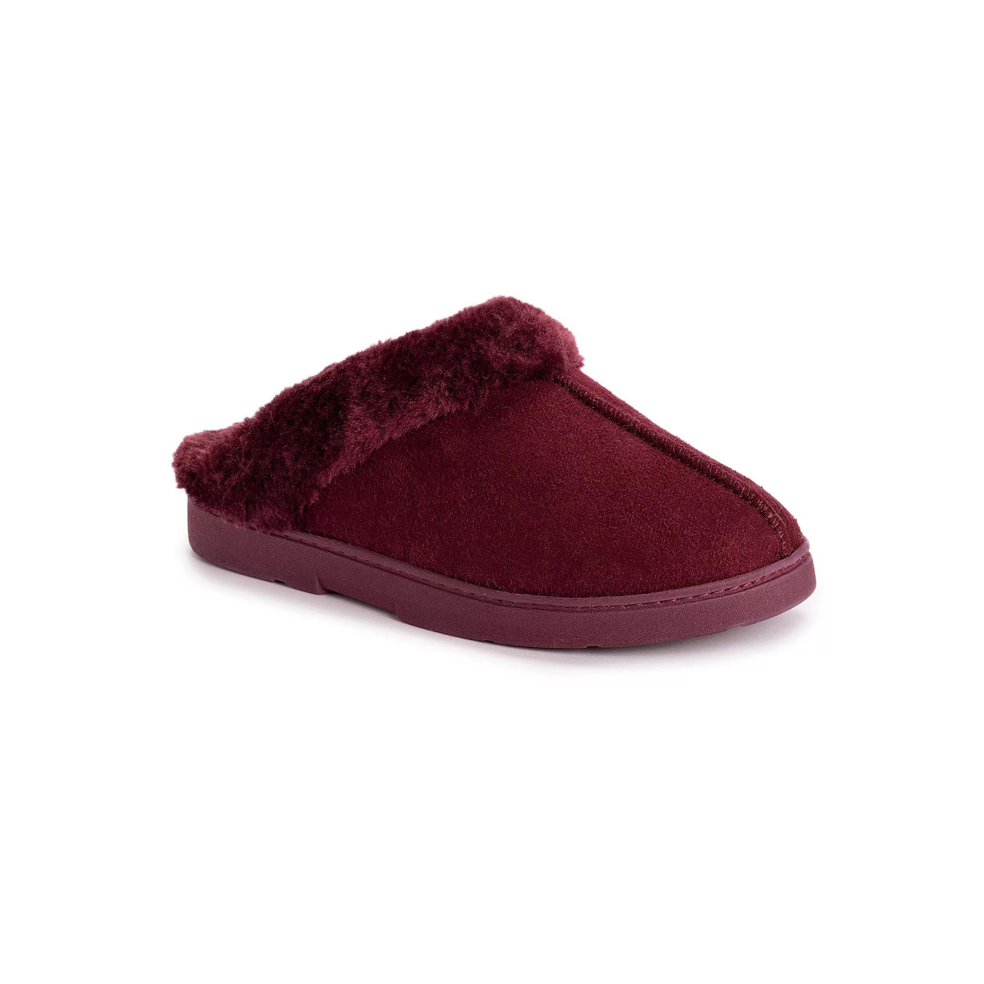 MUK LUKS Polysuede Womens Slippers Product Image