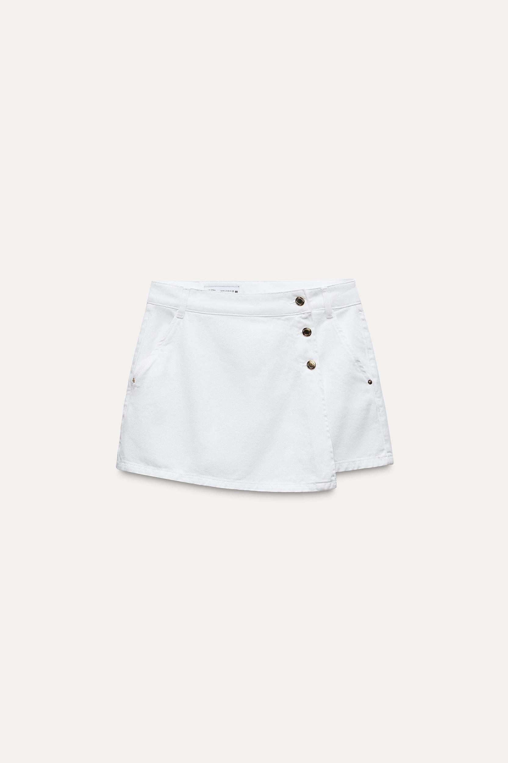 Z1975 WRAP DENIM SKORT Product Image