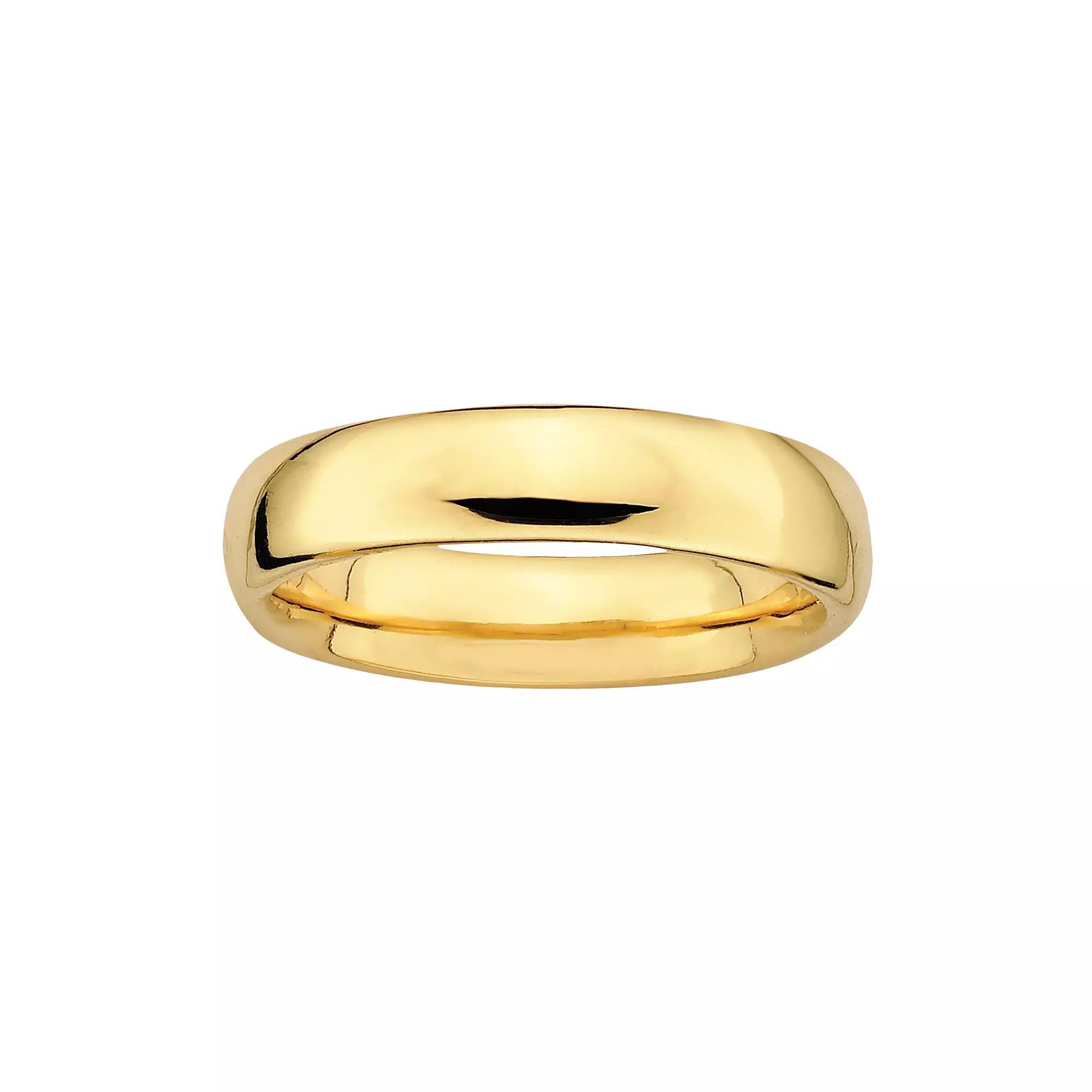 Stacks & Stones 18k Gold Over Silver Stack Ring, Women's, Size: 10 Product Image