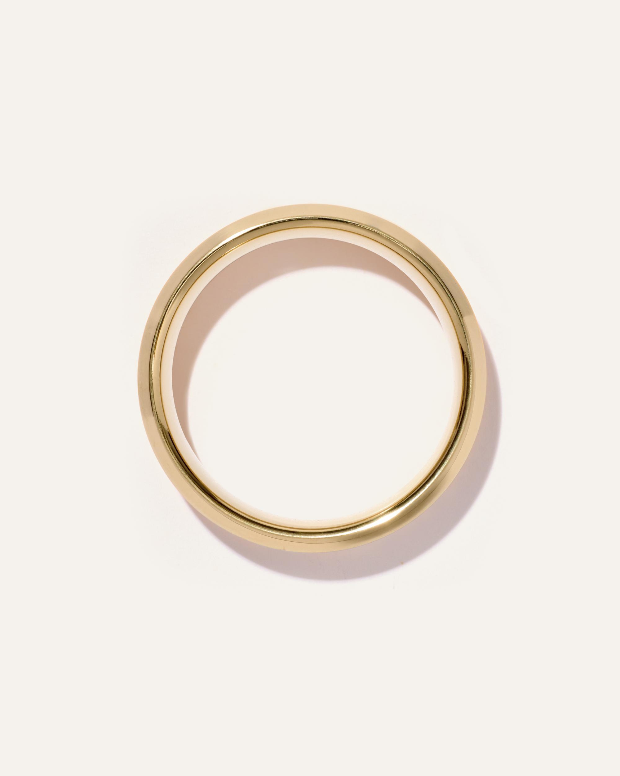 Quince | Men's Tungsten Carbide Brushed Beveled Edge Band Rings Product Image