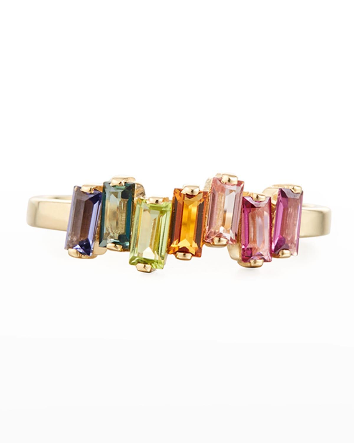 14k Gold Amalfi Wave Band Ring Product Image