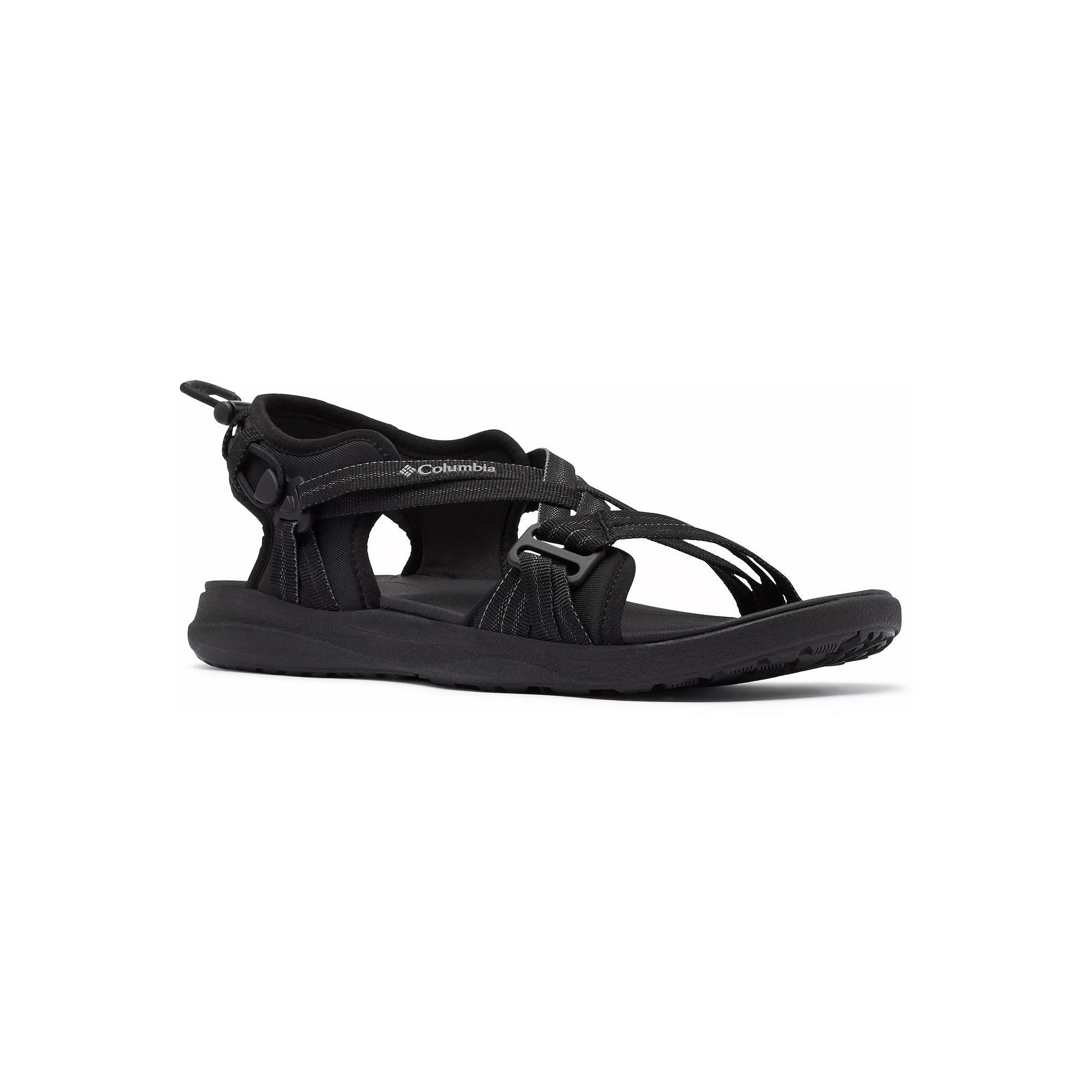 Columbia Women's Sport Sandals, Size: 6, Black Ti Gray Steel Product Image