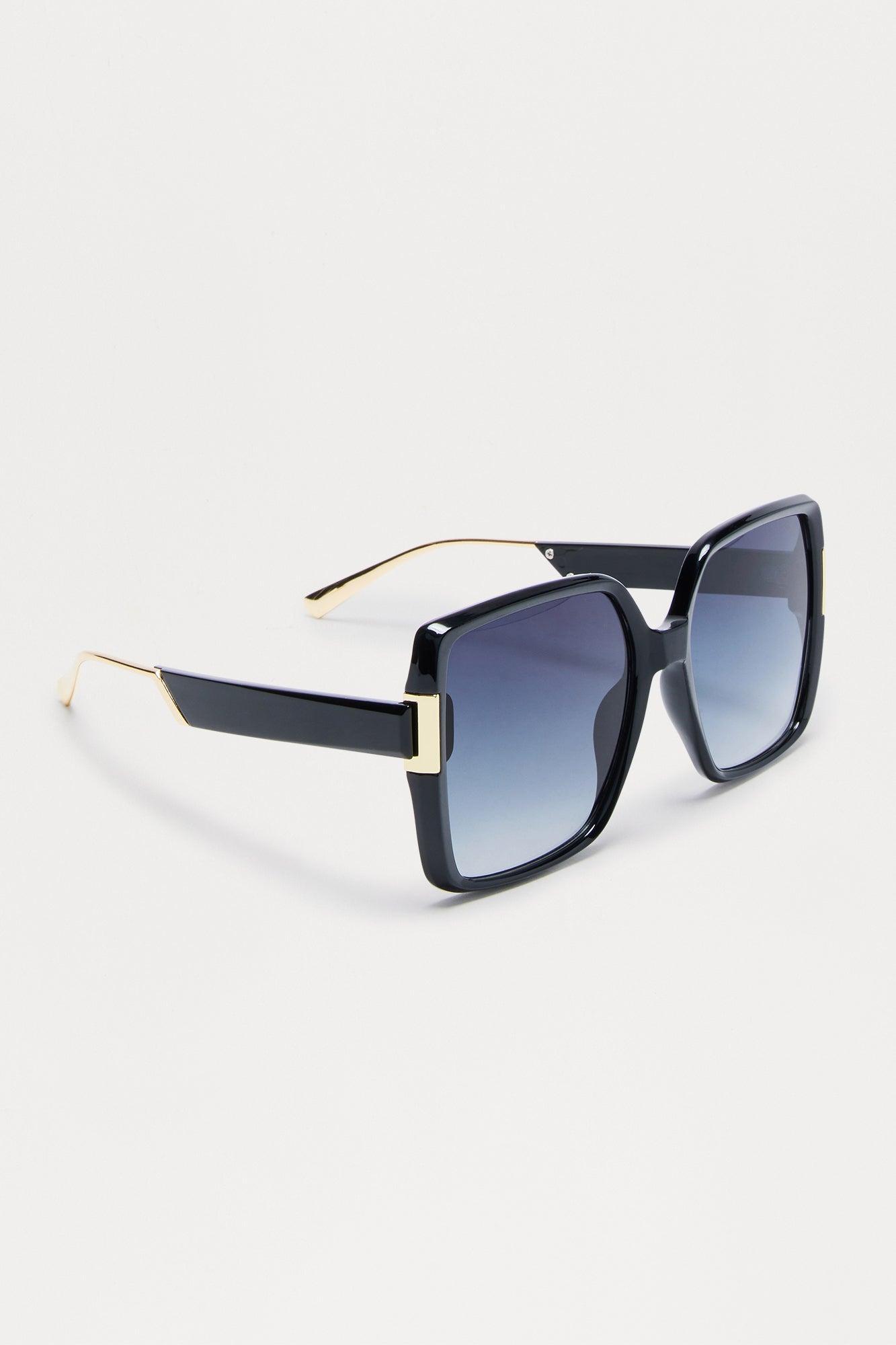 Maria Square Sunglasses - Black Female Product Image